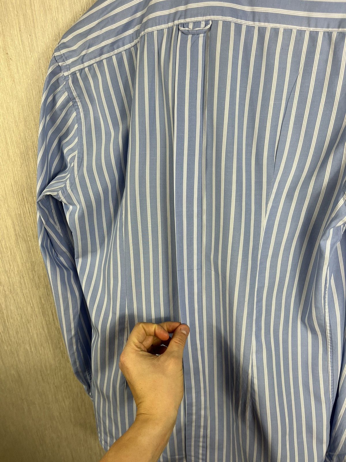 Dolce & Gabbana Dolce & Gabbana striped classic casual shirt with big collar Size US S / EU 44-46 / 1 - 21 Thumbnail