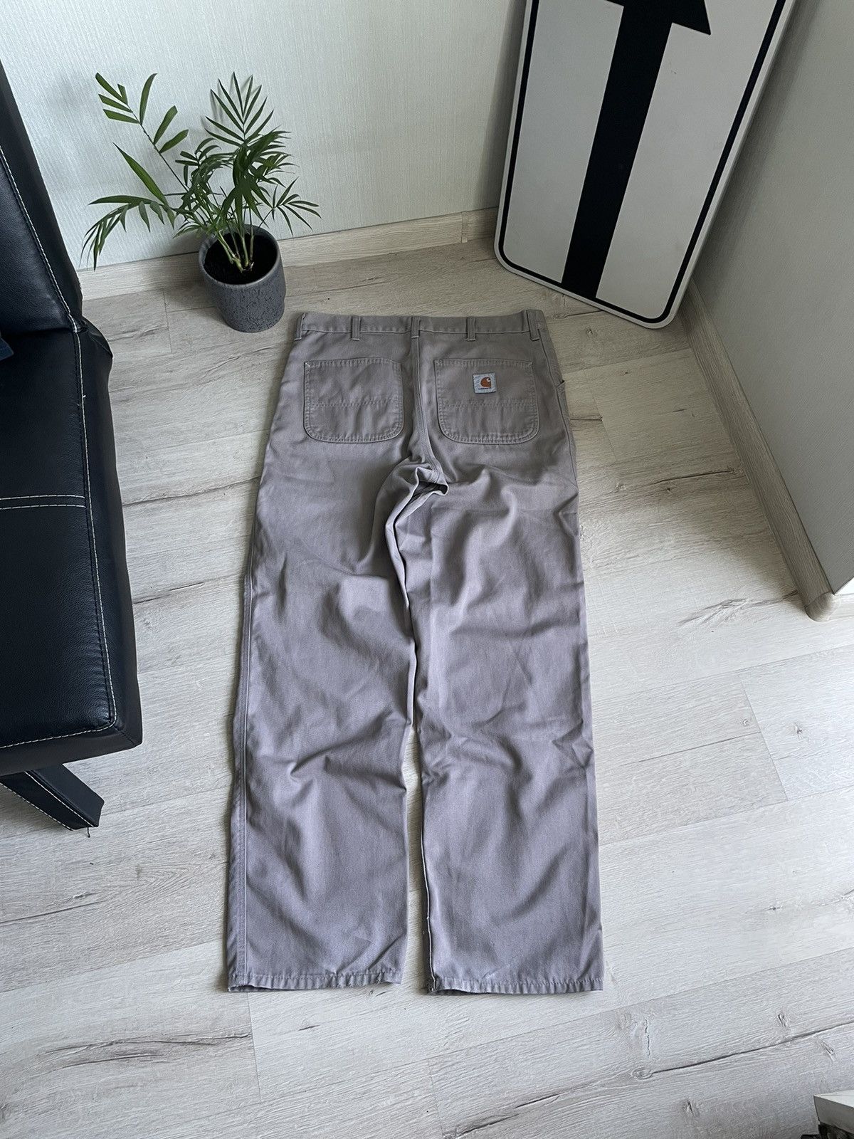 Carhartt × Vintage Vintage 90s Carhartt wip Basic Simple Pant Opium Y2k Size US 36 / EU 52 - 1 Thumbnail