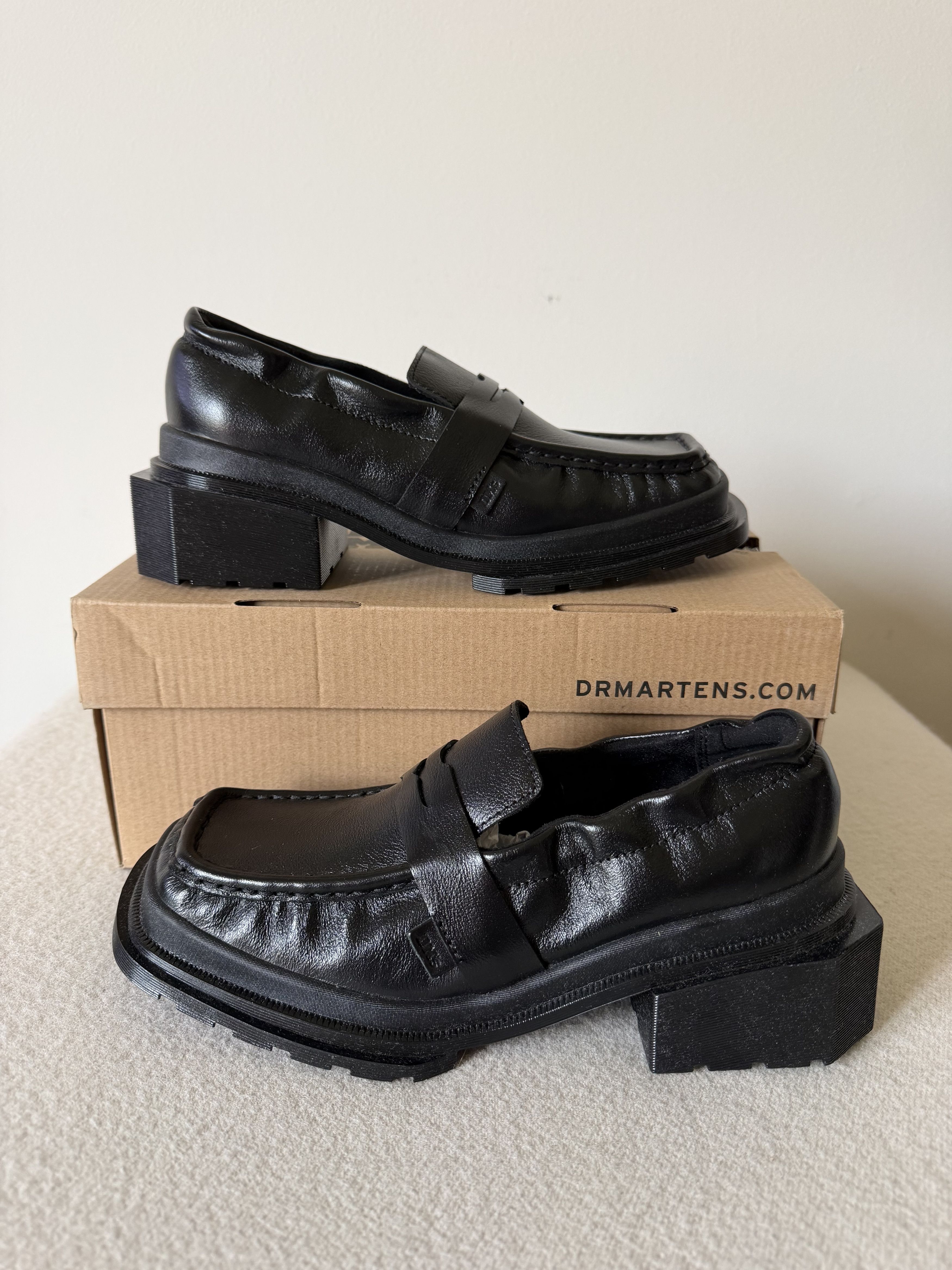 Dr. Martens Dr. Martens Maybole Loafer in Black Leather Size US 6 / IT 36 - 2 Thumbnail