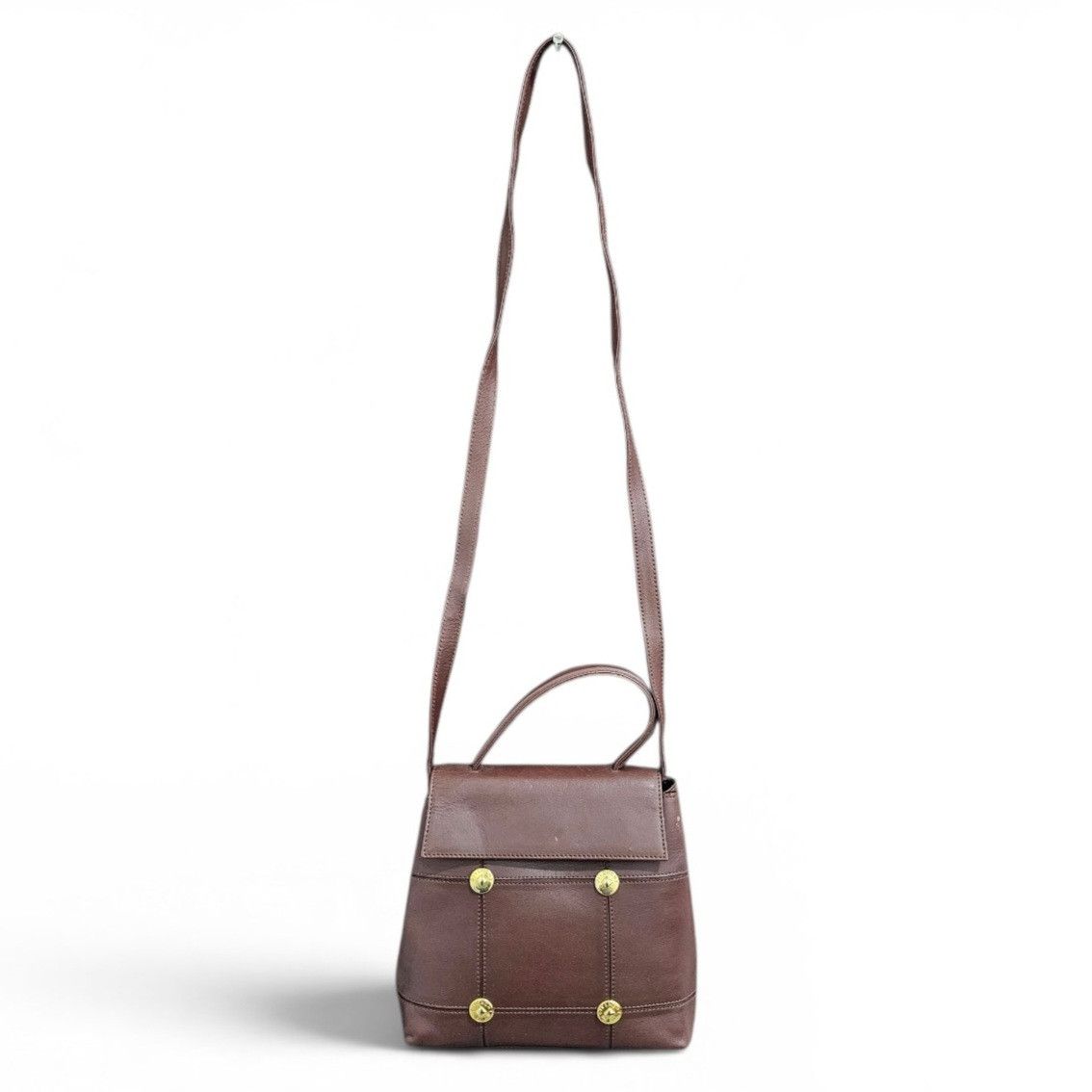 Givenchy Vintage Givenchy Studded GHW Leather Crossbody Bag Size ONE SIZE - 1 Thumbnail