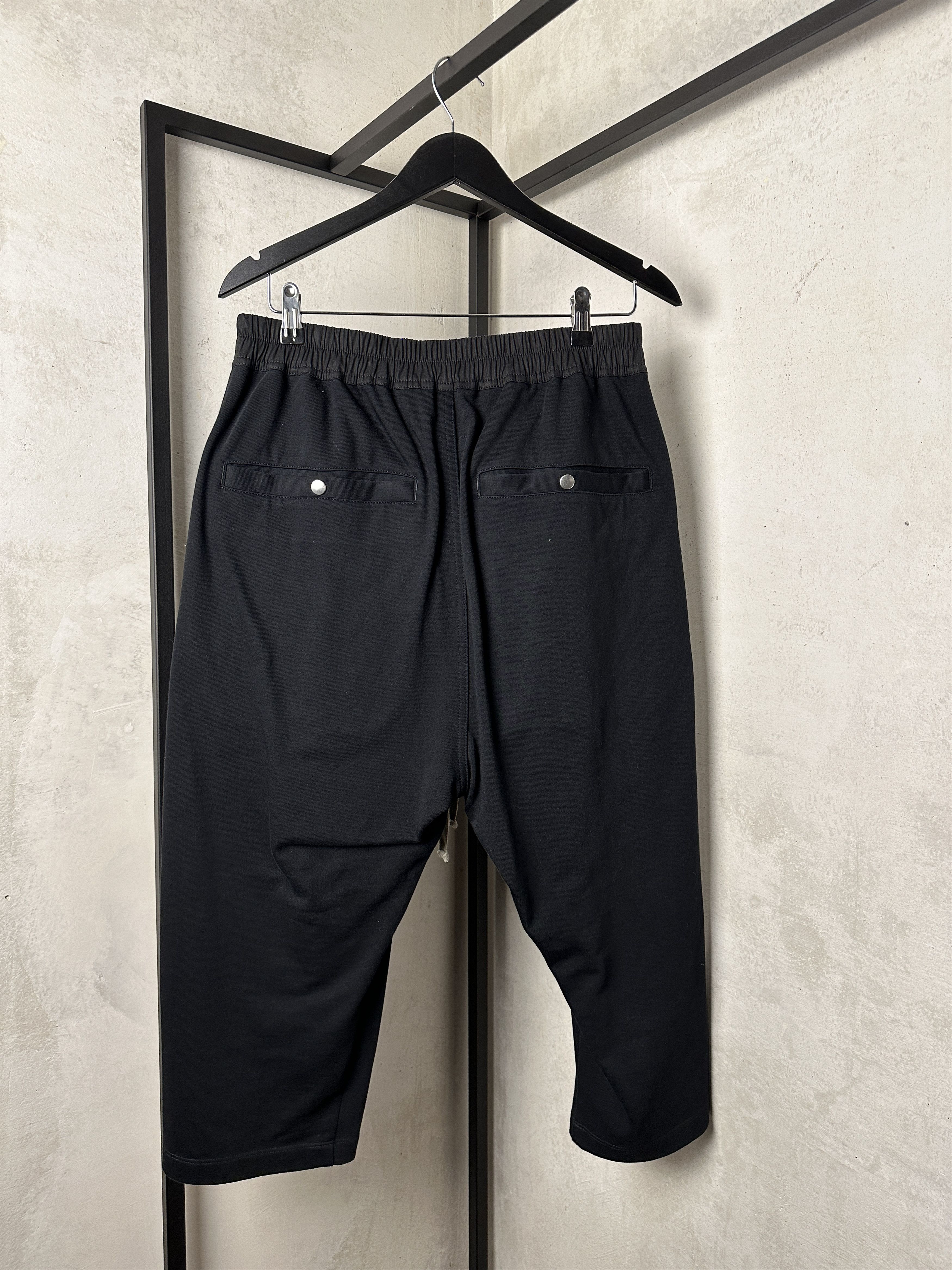 Rick Owens Rick Owens Tecuatl Cropped Drawstring Black Size US 36 / EU 52 - 8 Thumbnail