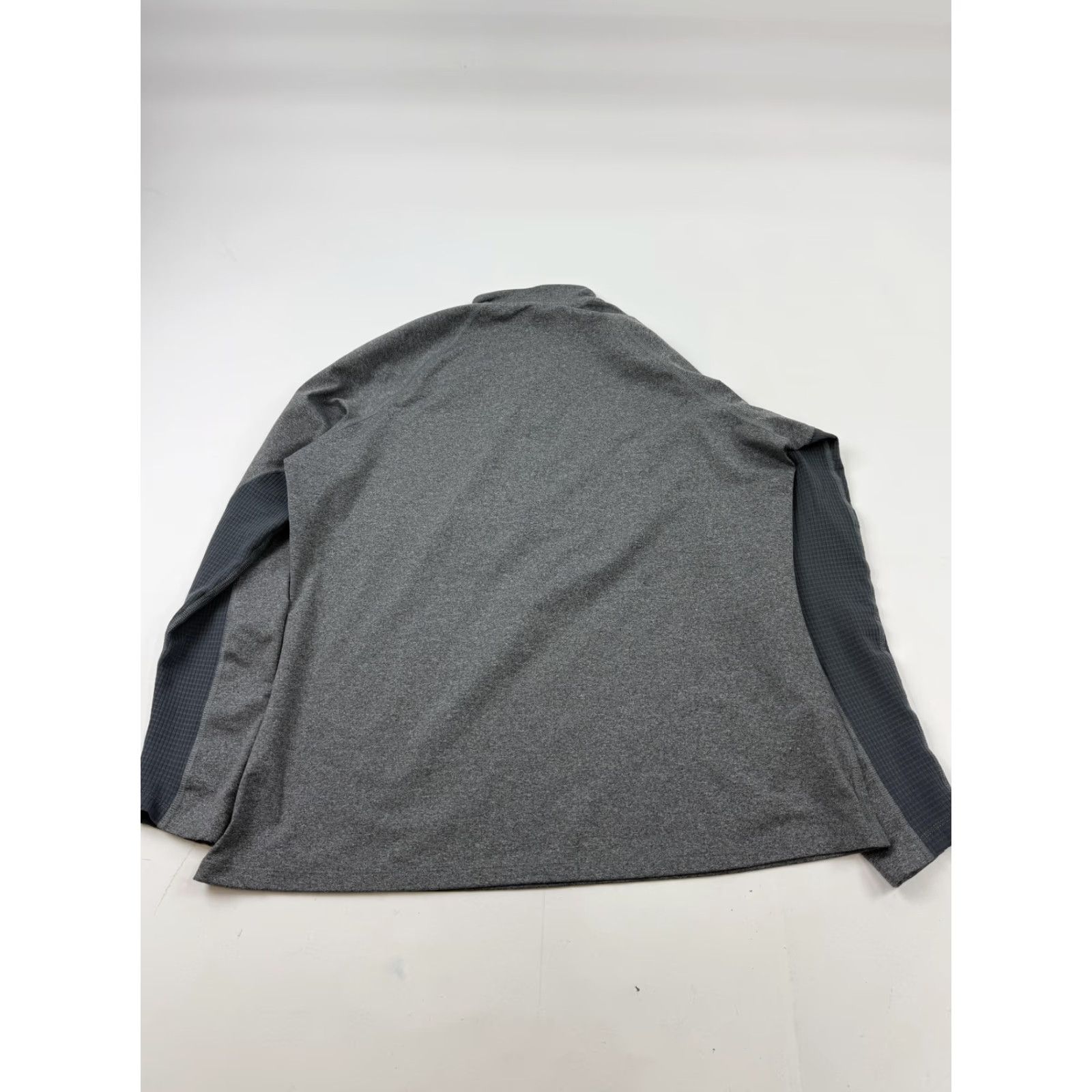 Nike Nike Dri-FIT Pullover Long Sleeve Mock Neck 1/4 Zip Gray XL Mens Sports Activewear Top Size XL / US 12-14 / IT 48-50 - 7 Thumbnail