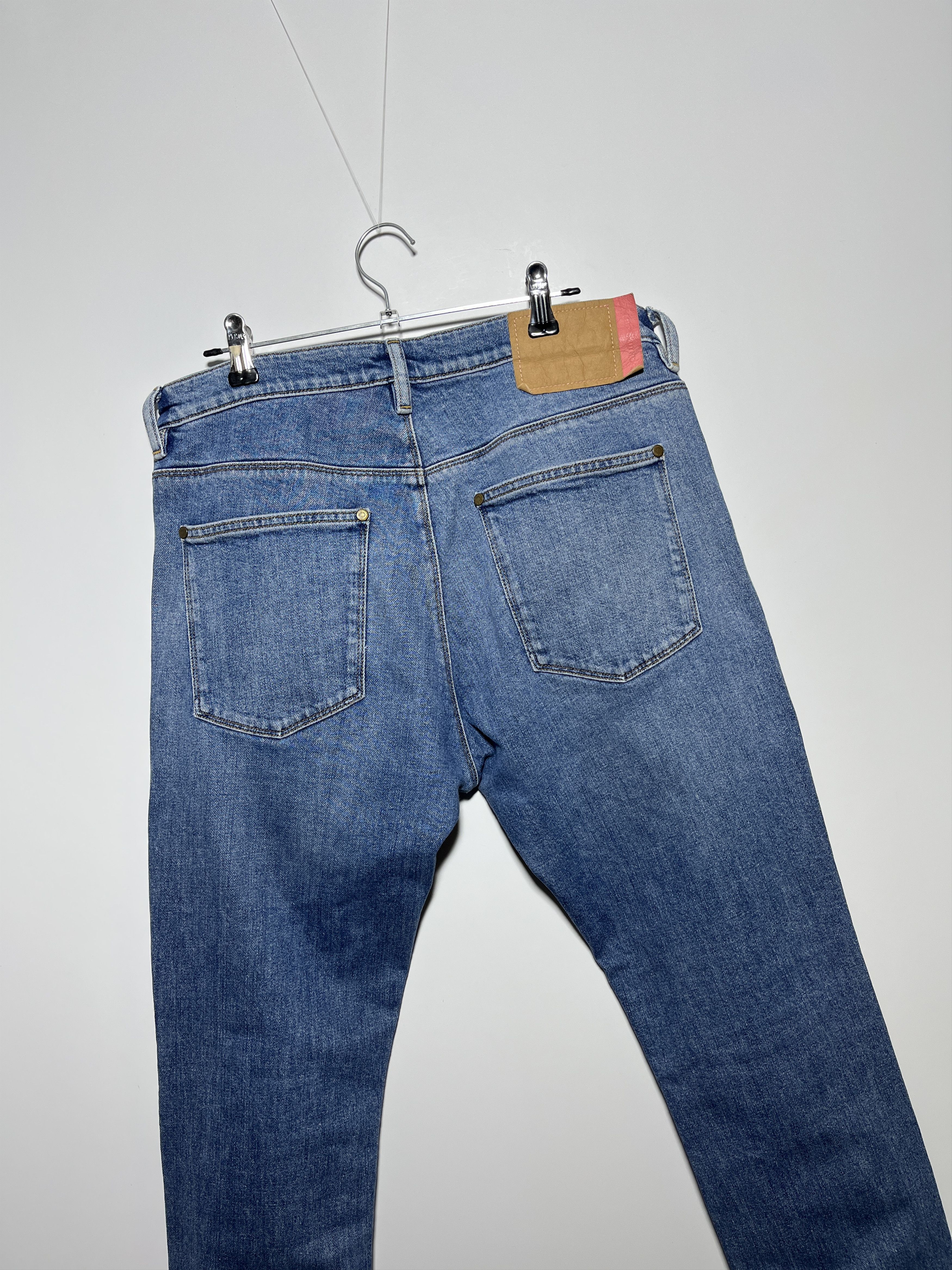 Acne Studios Acne Studios Bla Konst Slim Blue Jeans Pants Size 32 Size US 32 / EU 48 - 5 Thumbnail
