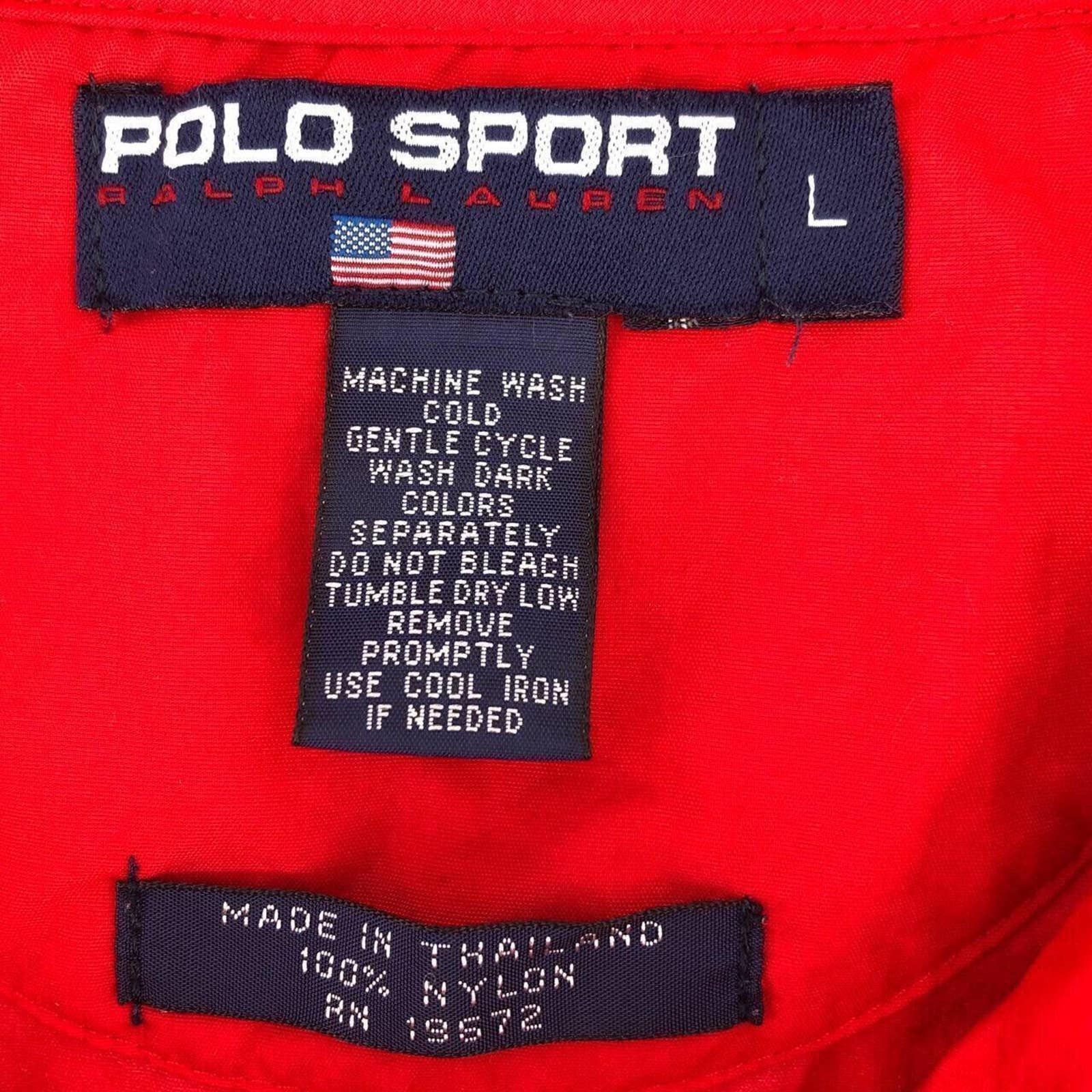 Ralph Lauren Polo Ralph Lauren Sport 90s Quarter Zip Track Jacket Size US L / EU 52-54 / 3 - 4 Thumbnail