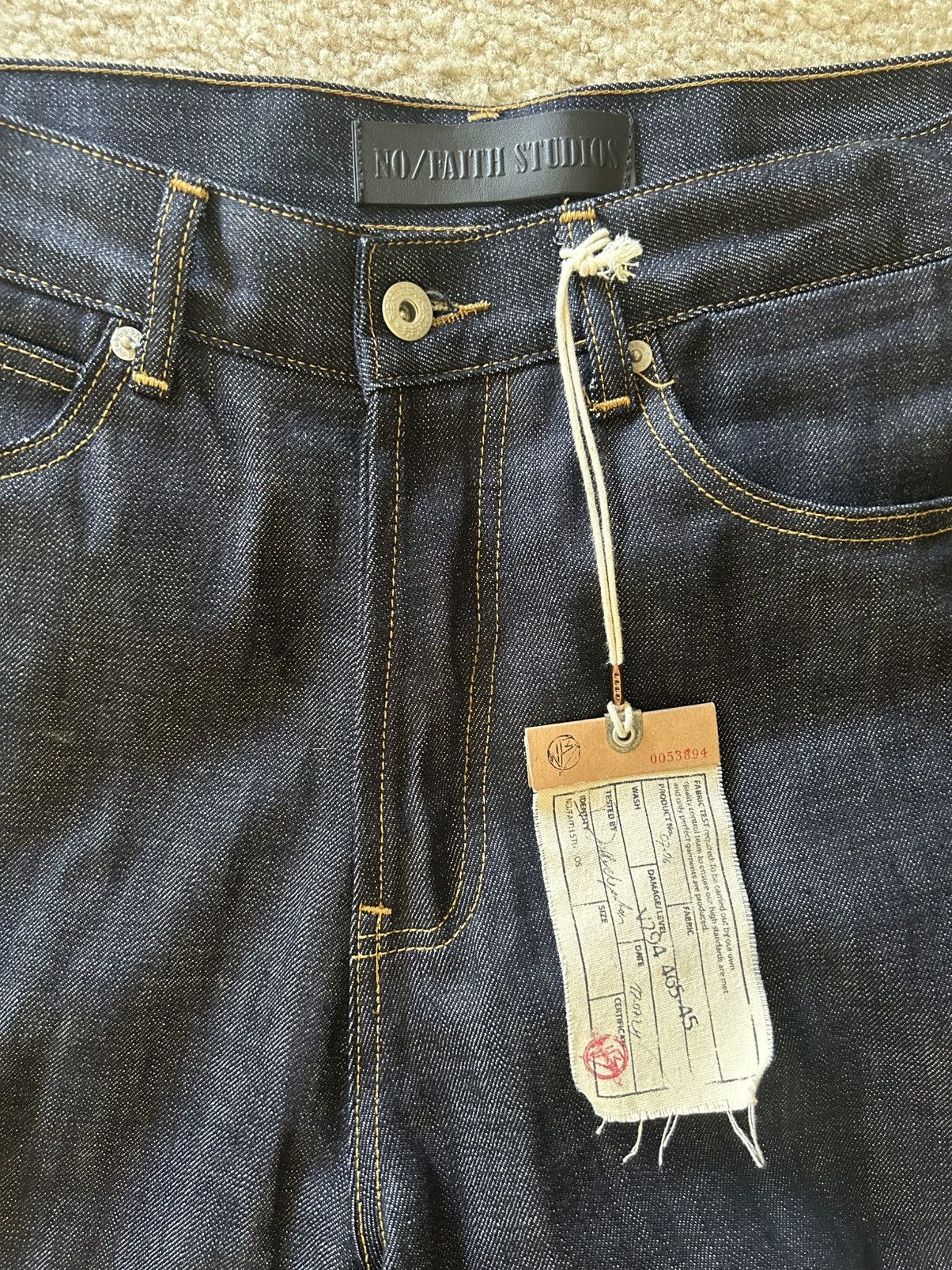 No Faith Studios No faith studios selvage denim Size US 30 / EU 46 - 4 Thumbnail