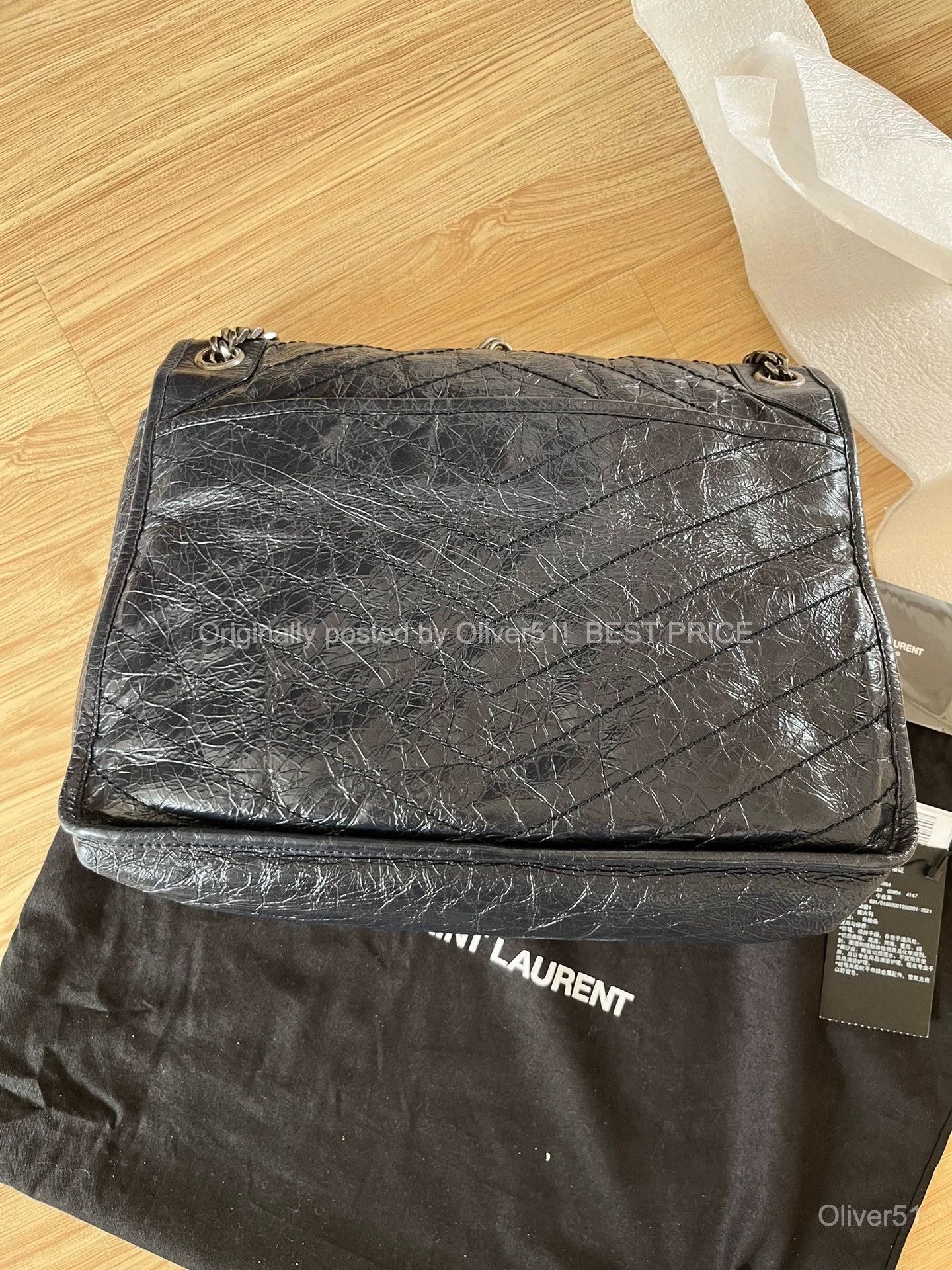 Saint Laurent Paris SAINT LAURENT Niki Large Bag KKKK722609 Size ONE SIZE - 2 Thumbnail