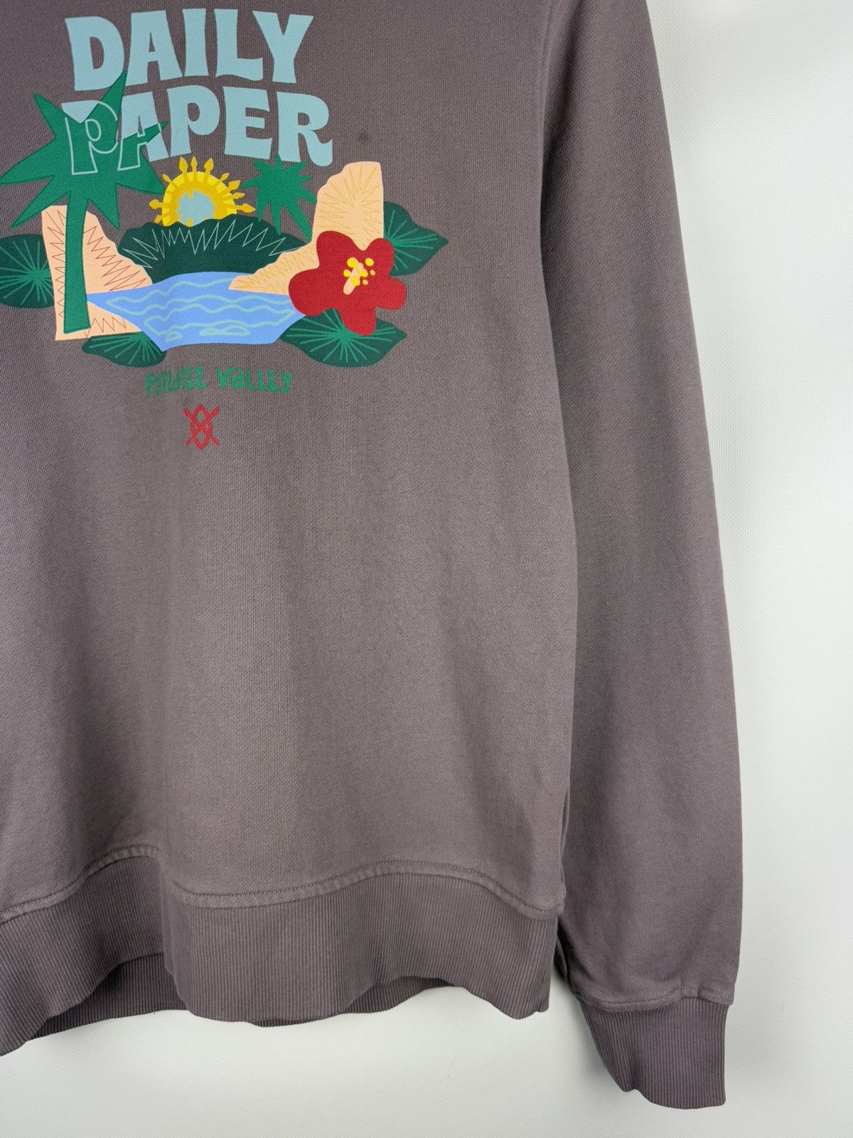 Daily Paper Daily Paper Paradise Valley Graphic Print Hoodie Pullover Size US S / EU 44-46 / 1 - 6 Thumbnail