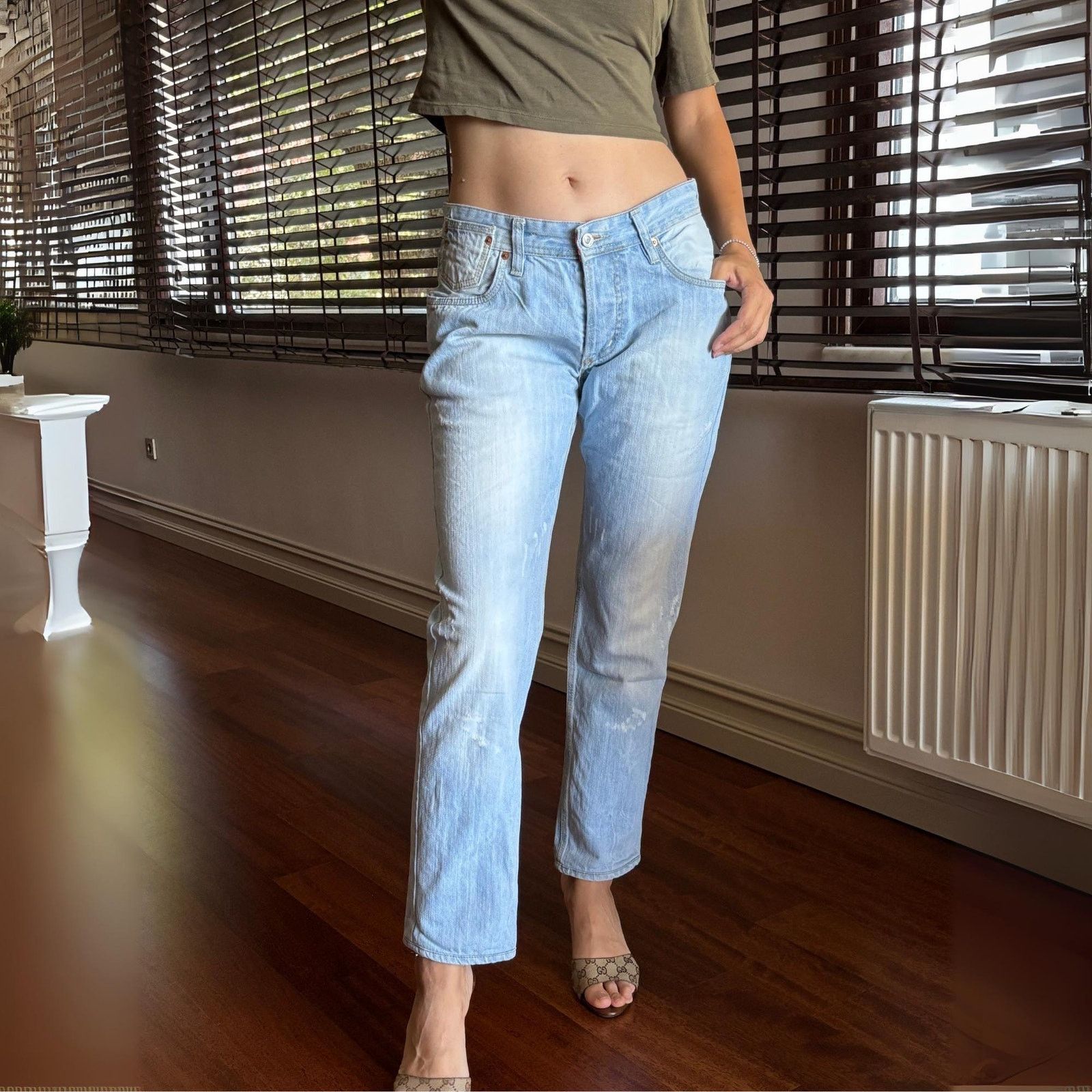 Levi's Levi's 510 W30 L34 USA 90s Light Wash Button Fly Jeans Size US 30 / EU 46 - 1 Thumbnail