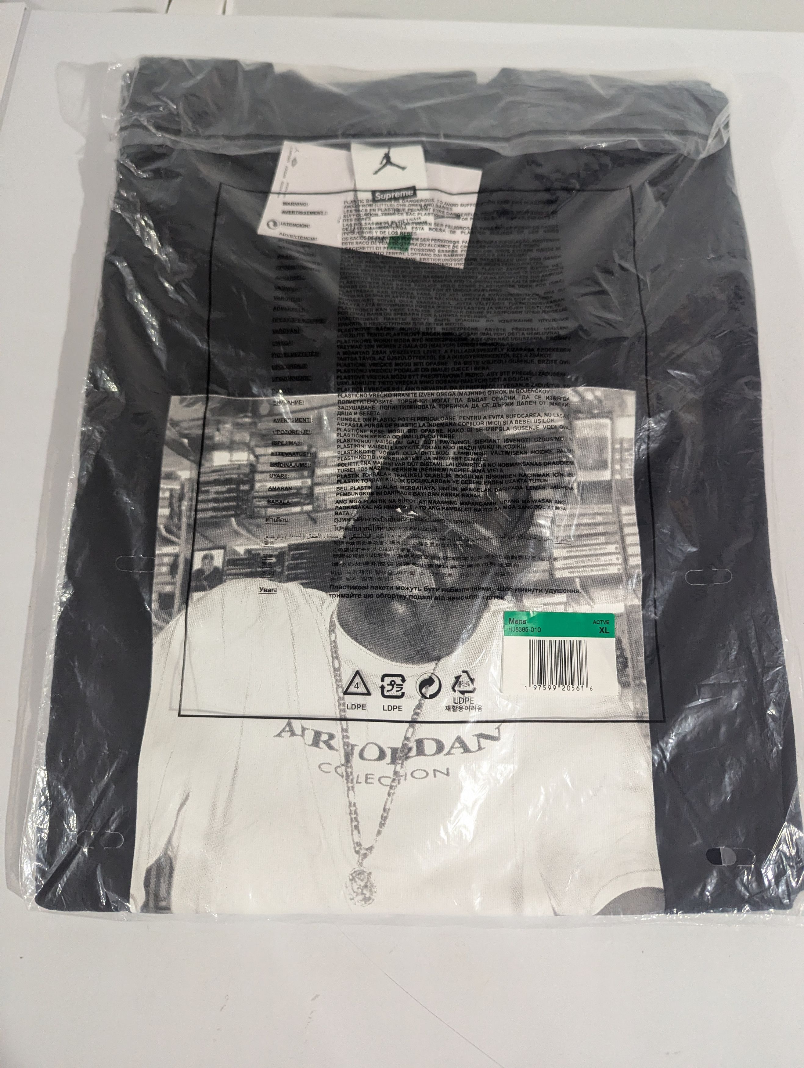 Jordan Brand × Supreme Supreme x Jordan Biggie S/S Top Size US XL / EU 56 / 4 - 4 Thumbnail