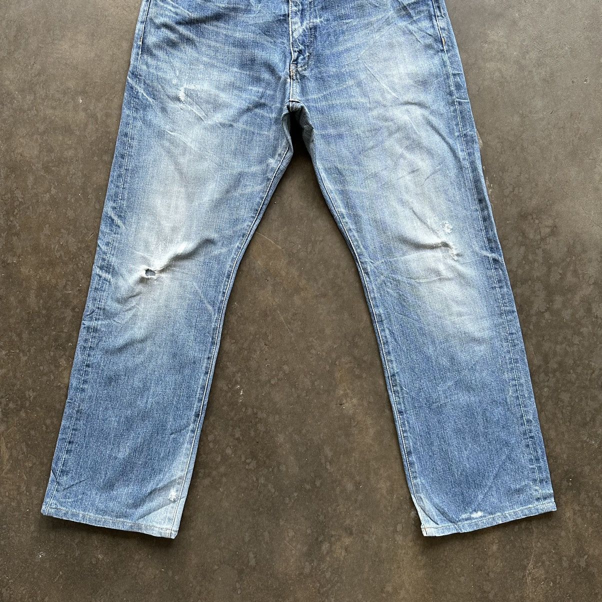 Japanese Brand Vintage Tommy Raw Denim Jeans Made In Japan Size 34 Size US 34 / EU 50 - 2 Thumbnail