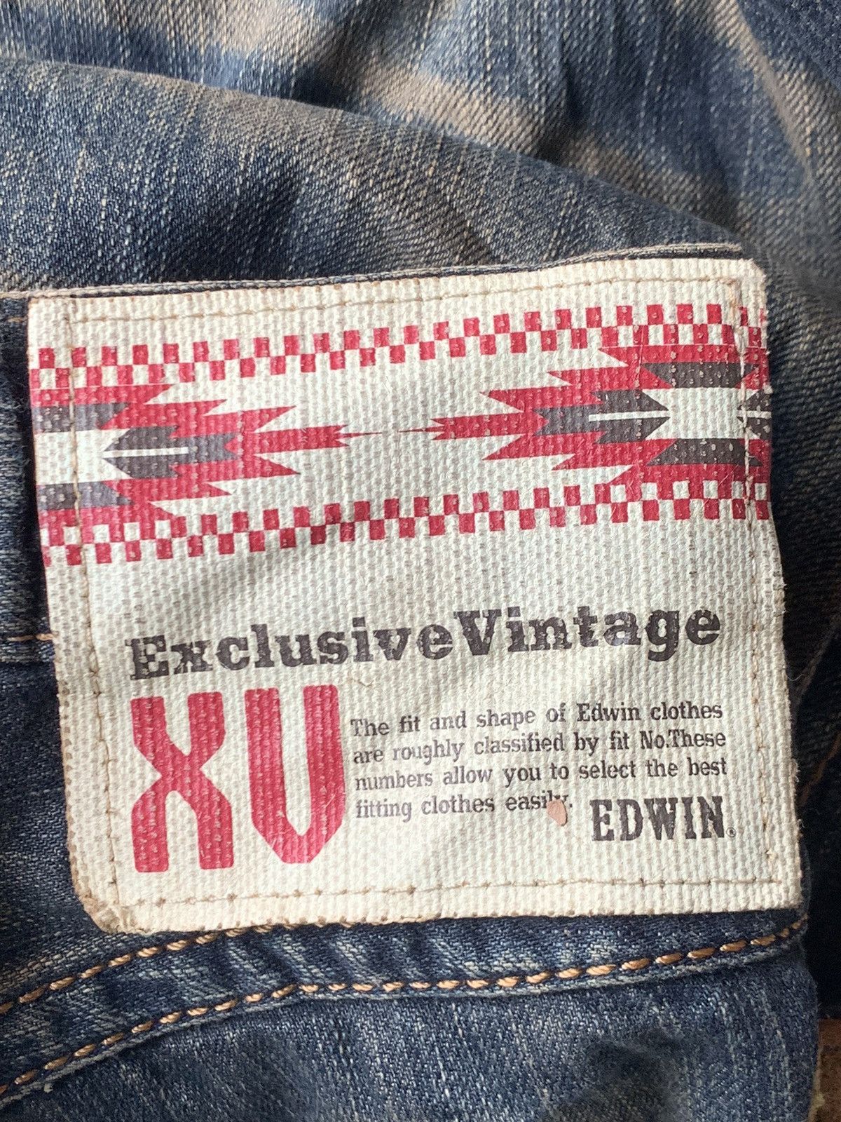 Edwin Edwin exclusive vintage muddy wash denim. Size US 34 / EU 50 - 11 Thumbnail