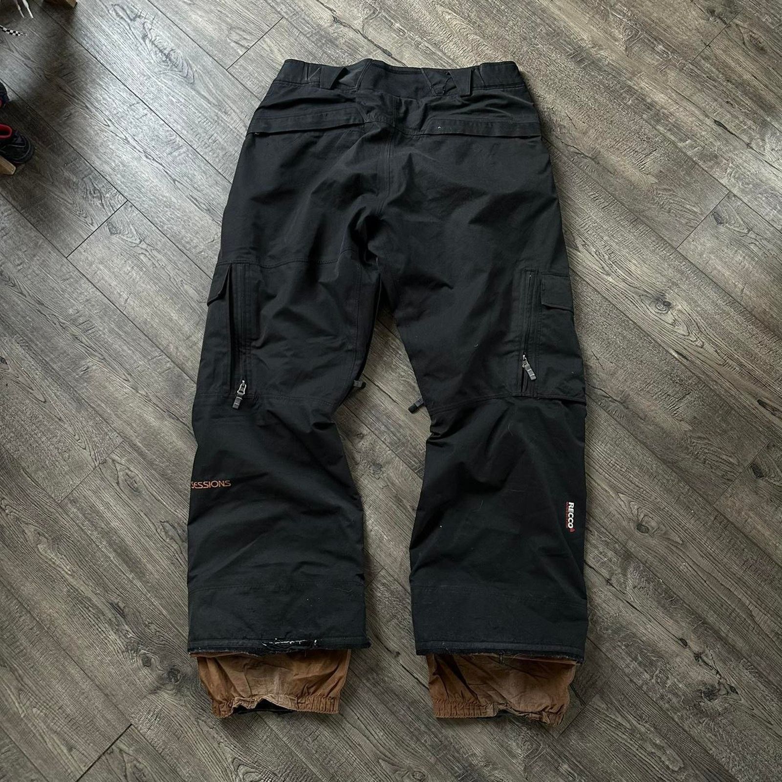 Sessions × Vintage Vintage Y2K Sessions Snowboard Snowboard Ski Snow Pant Size US 34 / EU 50 - 7 Thumbnail