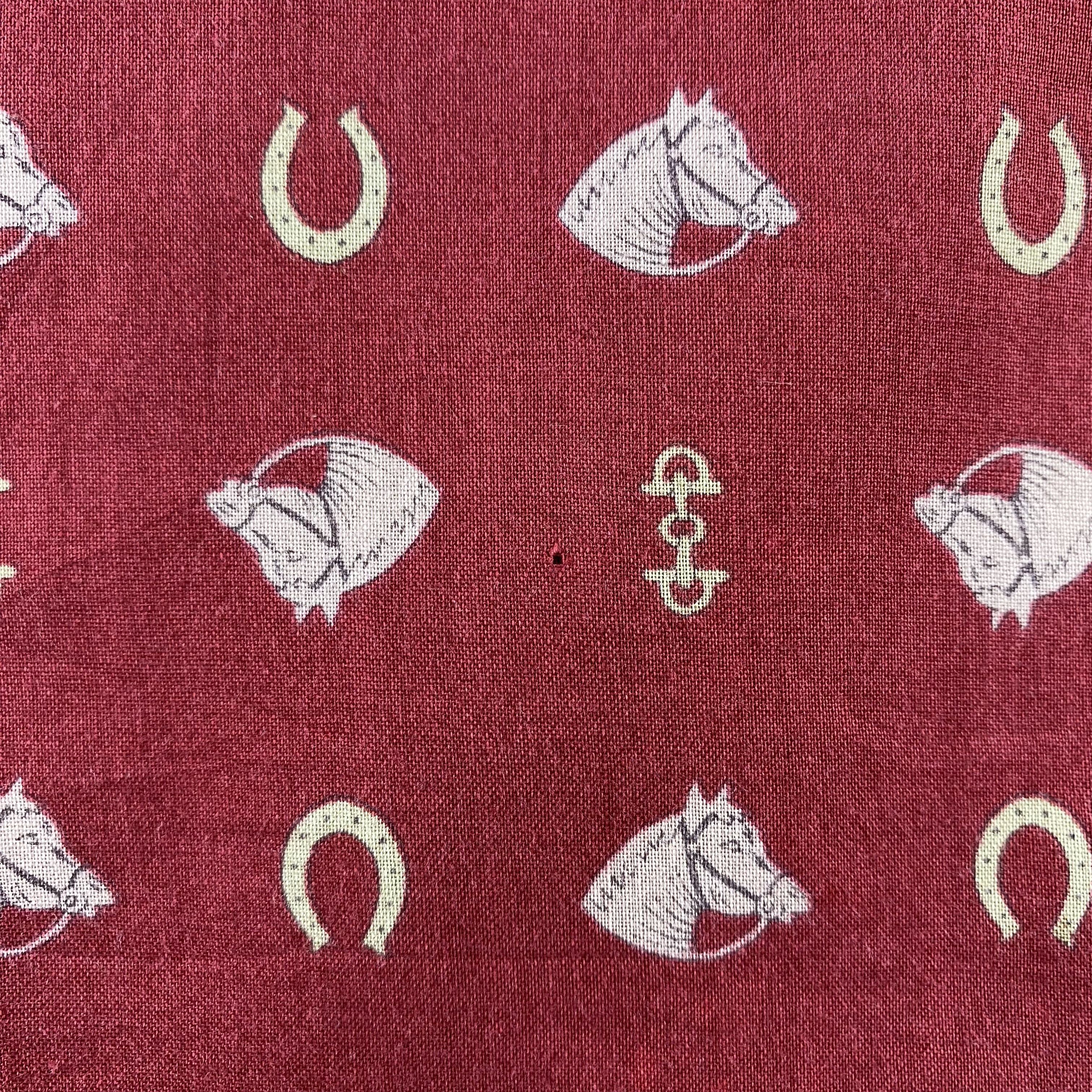 Paolo Gucci × Vintage Paolo Gucci Handkerchief/Neckerchief/Bandana HC747 Size ONE SIZE - 5 Thumbnail