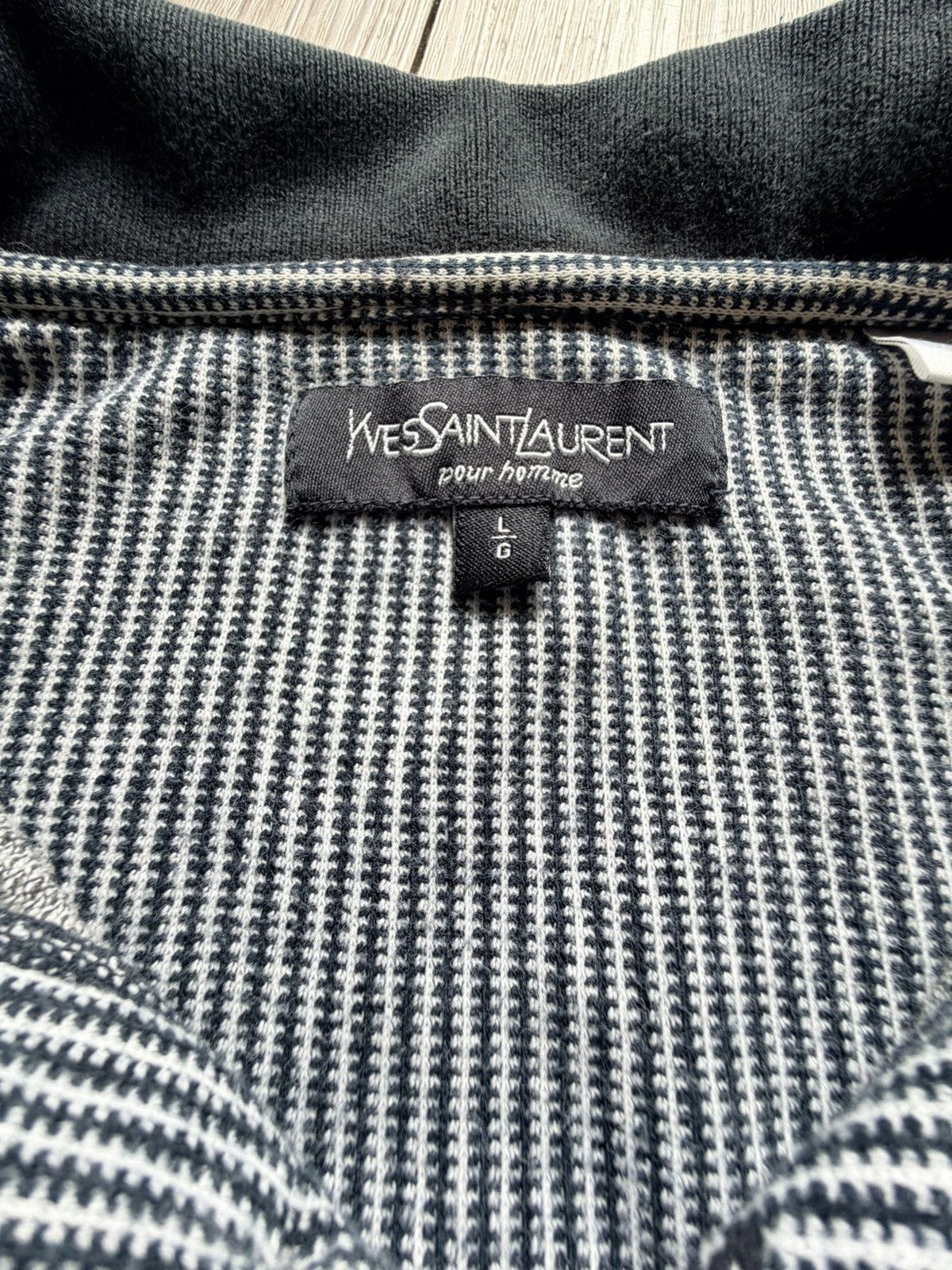 Yves Saint Laurent Vintage Yves Saint Laurent Pour Homme Polo Shirt Size L Size US L / EU 52-54 / 3 - 1 Thumbnail