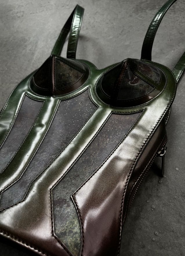 Jean Paul Gaultier Jean Paul Gaultier “Tamamushi” Iridescent Spine Backpack Size ONE SIZE - 5 Thumbnail