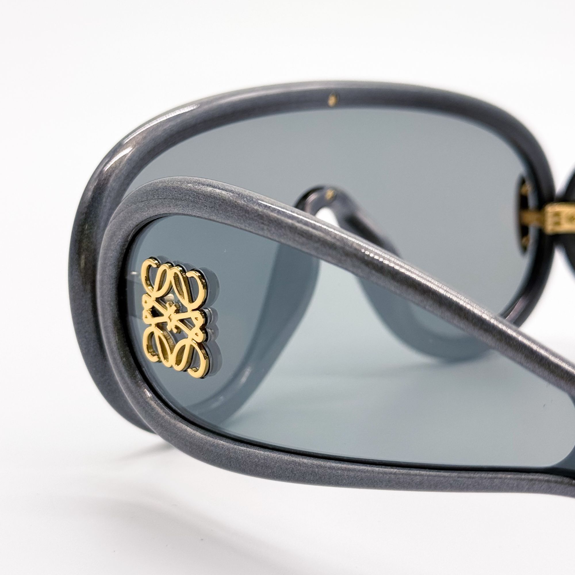 Loewe NEW LOEWE SUNGLASSES LW40108I 05X GRAY/BLUE UNISEX EYEWEAR Size ONE SIZE - 5 Thumbnail