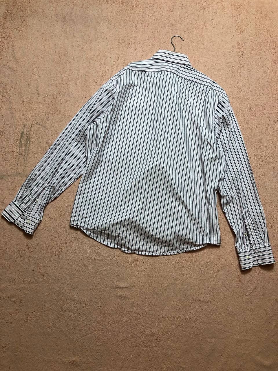 Polo Ralph Lauren Polo Ralph Lauren Slim Fit Striped Button Up Shirt Size US XXL / EU 58 / 5 - 12 Thumbnail