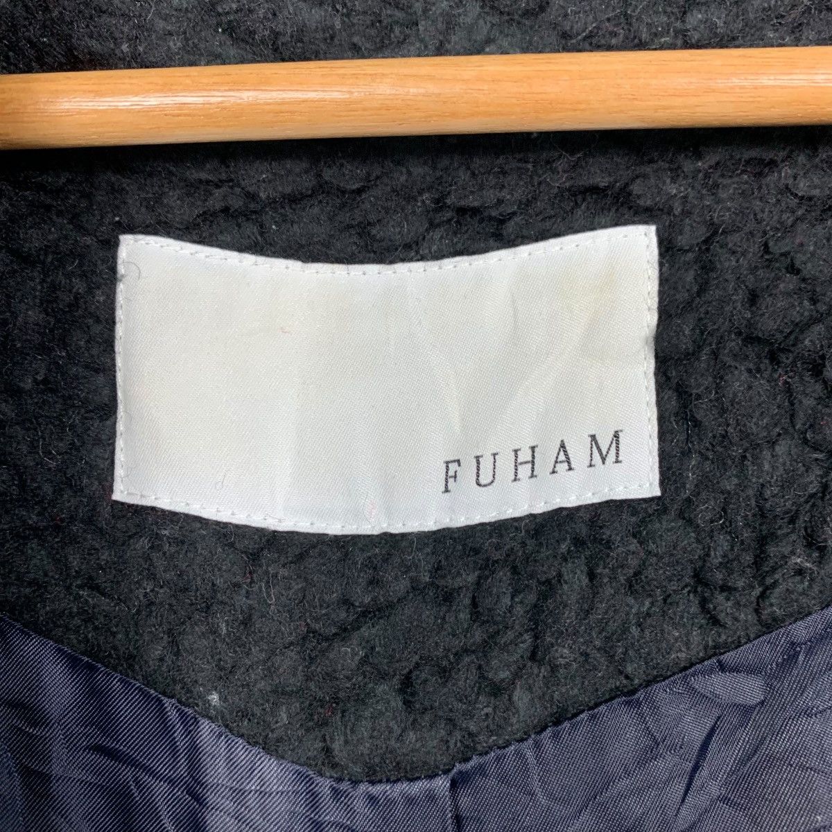 Japanese Brand FULHAM Fleece Wool Hybrid Overcoat Jacket #2249-C99 Size US M / EU 48-50 / 2 - 16 Thumbnail