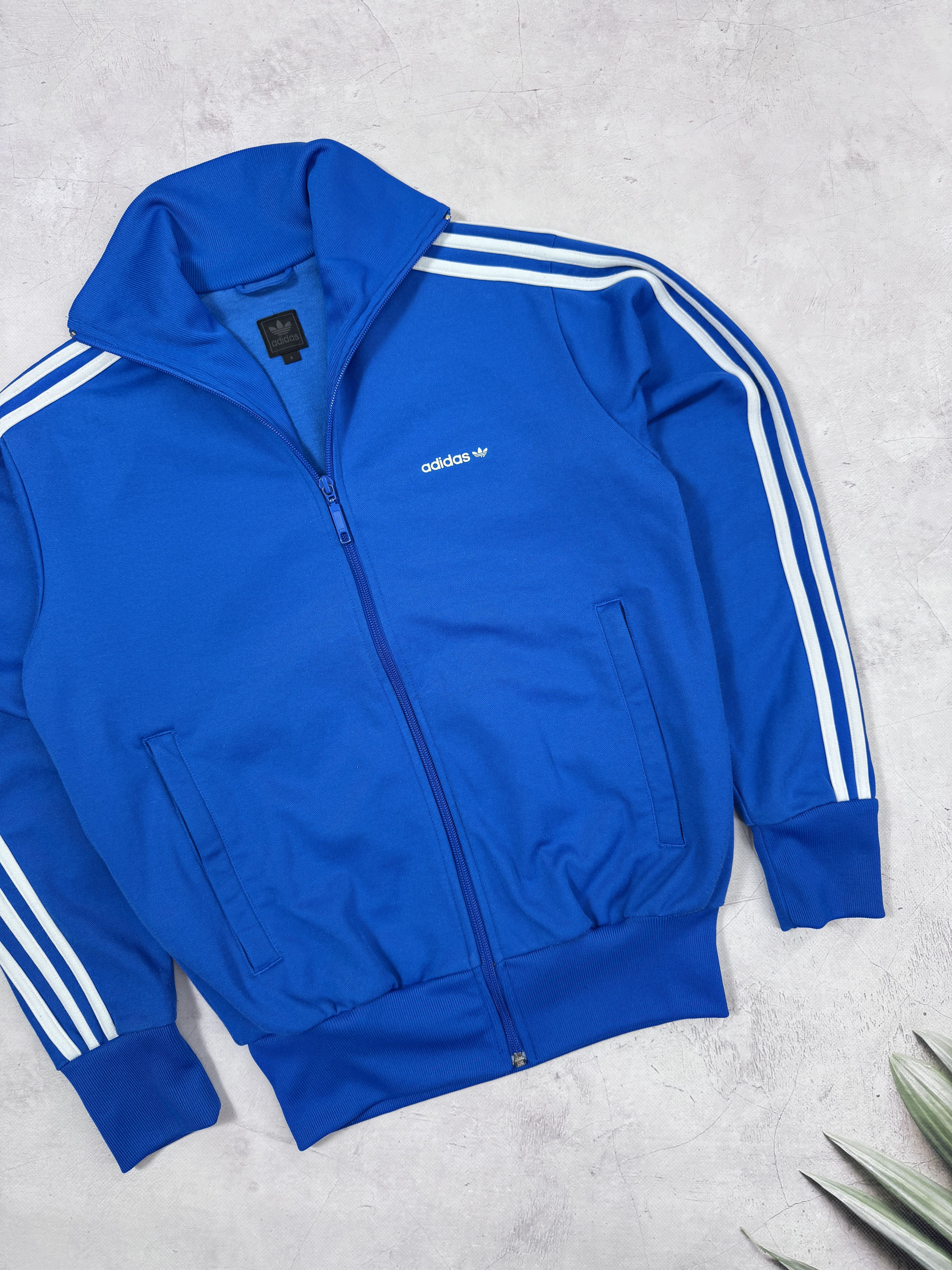 Adidas Y2K Adidas Track Jacket Blue & White Stripes Size US S / EU 44-46 / 1 - 5 Thumbnail