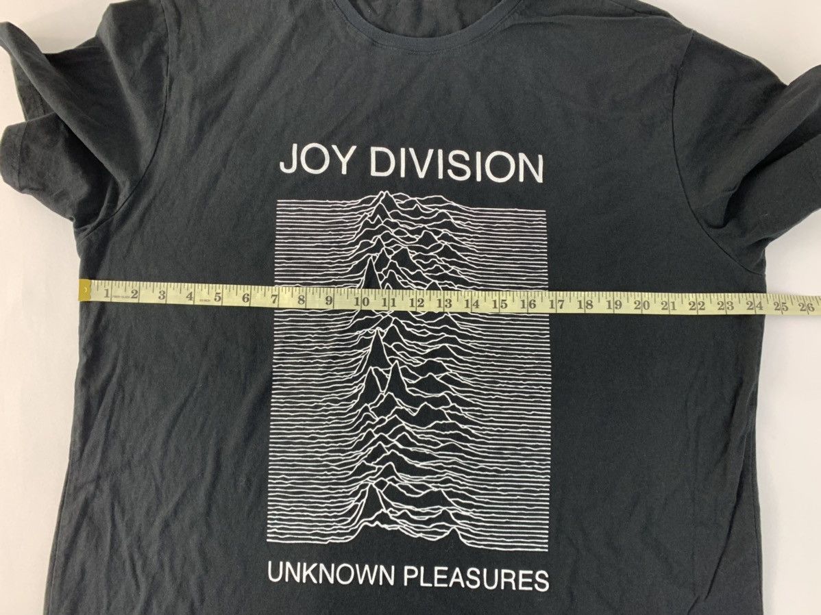 Band Tees 90s Joy Division Unknow Pleasures Studio Album Britpop Tee Size US XL / EU 56 / 4 - 6 Thumbnail