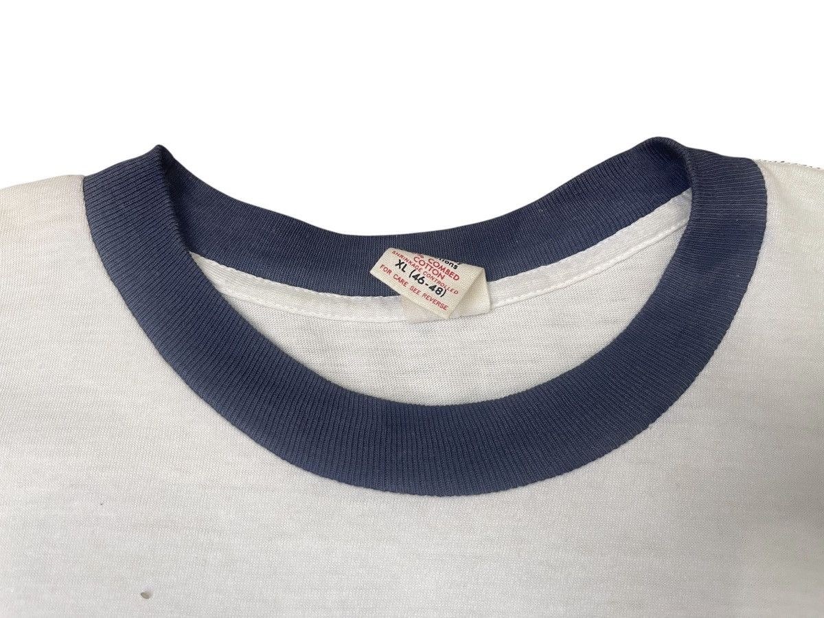 Mickey Mouse Vintage Mickey Mouse Big Logo Blue Ringer Size US XL / EU 56 / 4 - 5 Thumbnail