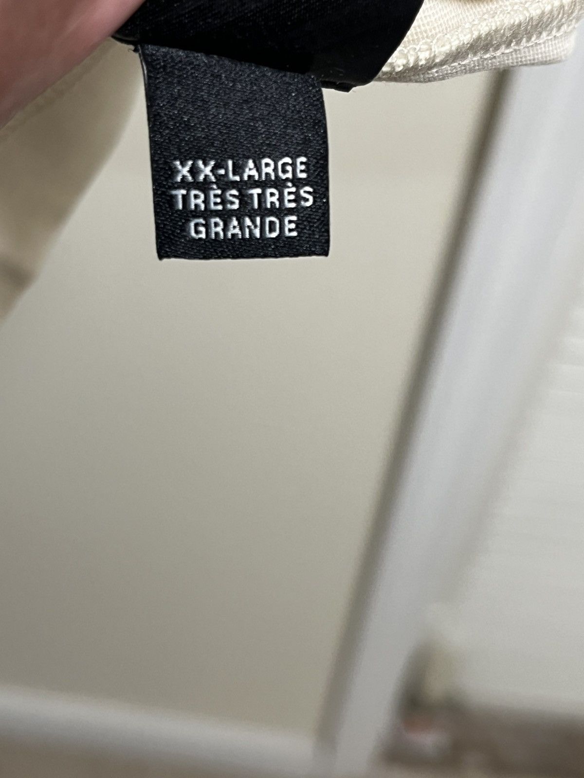 Amiri Amiri Staggered Tee Sz XXL(Cream) Size US XXL / EU 58 / 5 - 12 Thumbnail