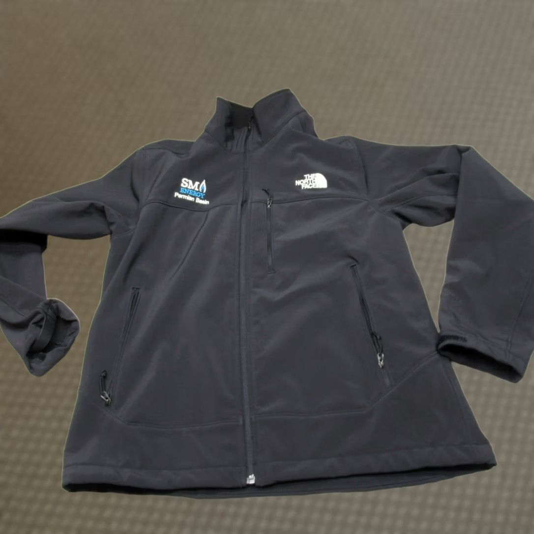 The North Face The North Face Jacket Mens Medium Black Apex Barrier Soft Shell Windwall Rain LOGO Size US M / EU 48-50 / 2 - 1 Thumbnail