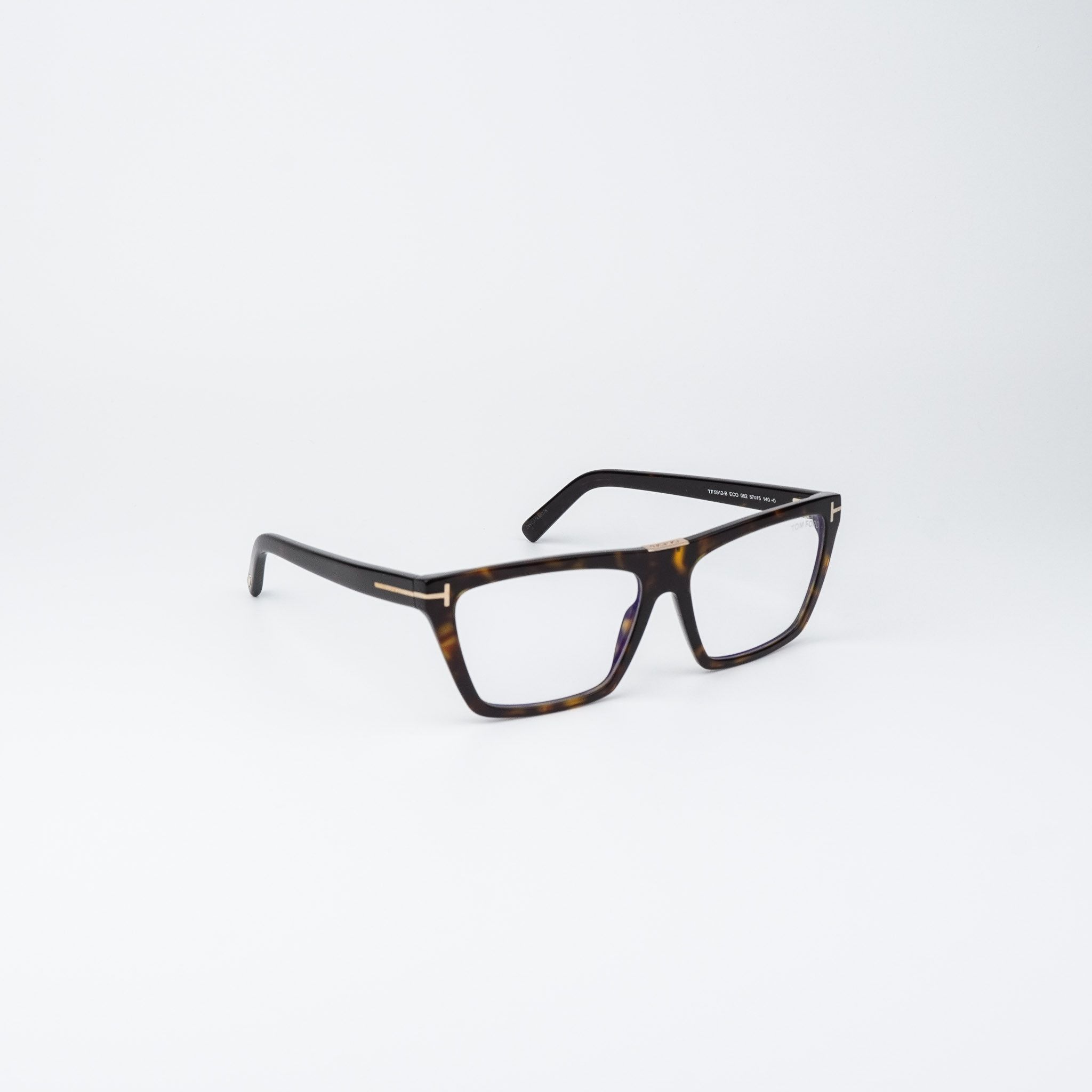 Tom Ford Tom Ford Women Eyeglasses Cat Eye FT5912-B 052 NEW AUTHENTIC Size ONE SIZE - 4 Thumbnail