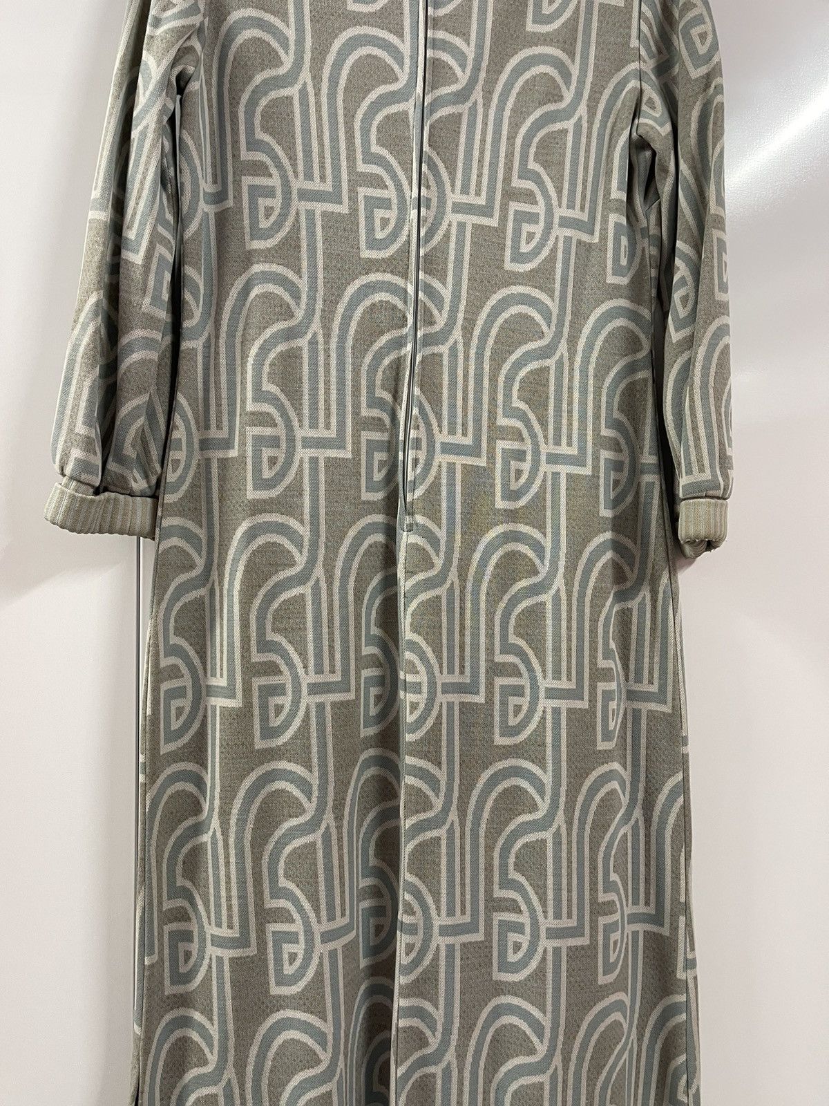 Vintage 60’s 70’s VTG Vintage Mid Century Long Multi Pattern Dress Size M / US 6-8 / IT 42-44 - 9 Thumbnail
