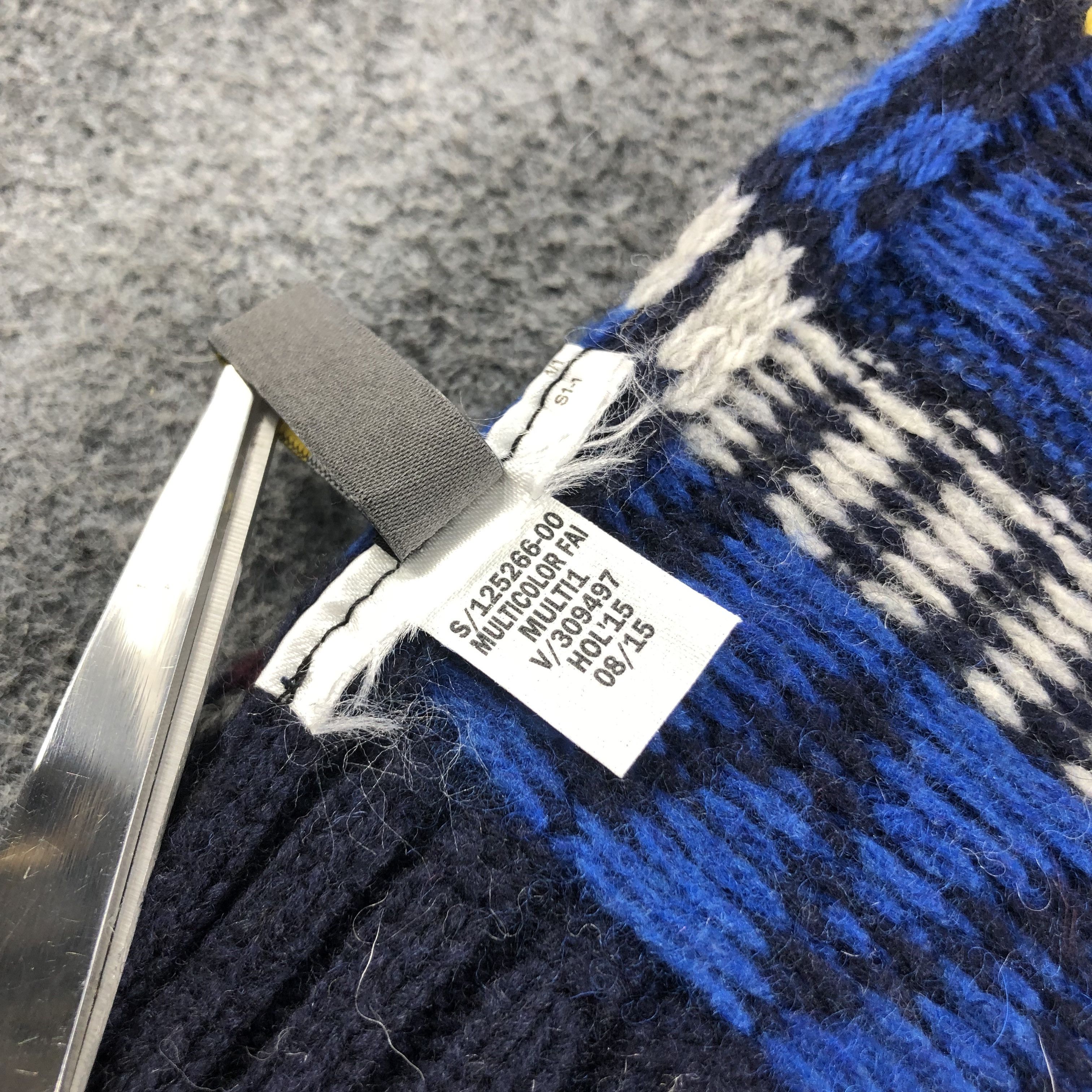 Gap GAP Native Design Wool Scarf Muffler V857 Size ONE SIZE - 5 Thumbnail