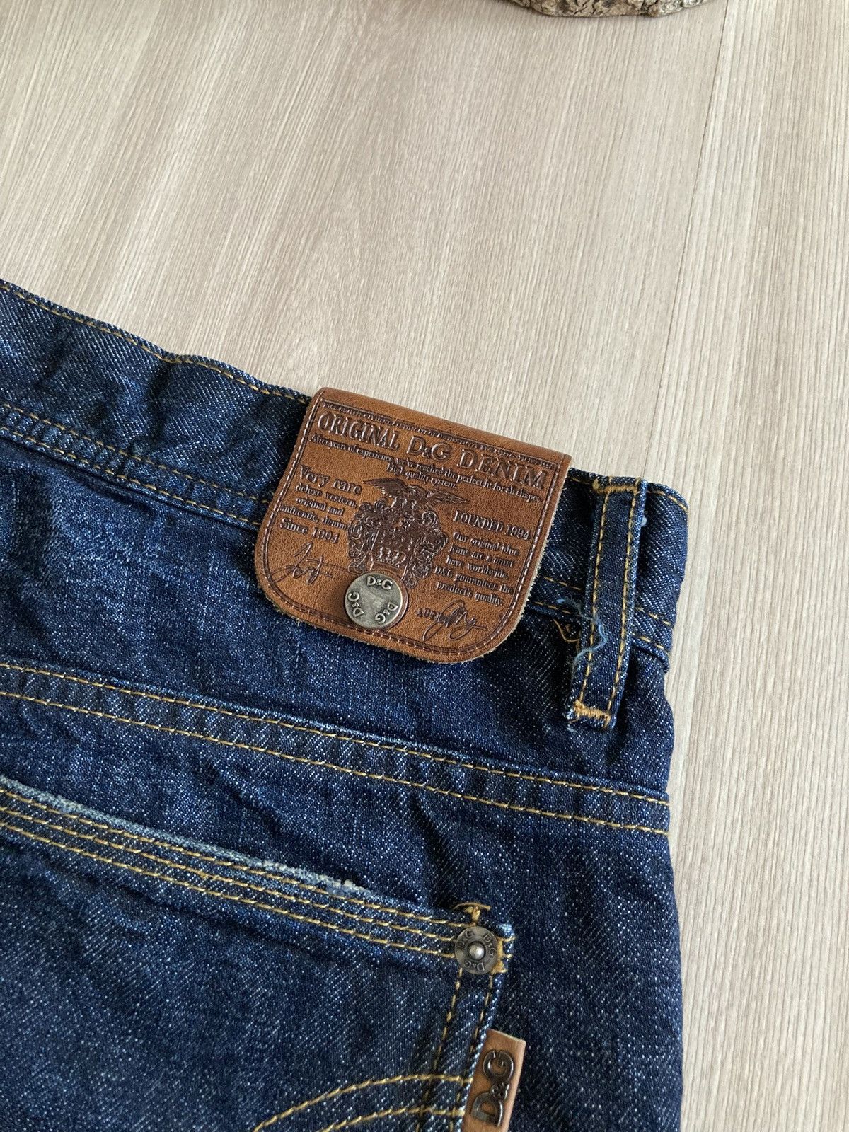 Dolce & Gabbana Vintage RARE Dolce&Gabbana Audacious Dirty Pants Jeans 00s Size US 34 / EU 50 - 13 Thumbnail