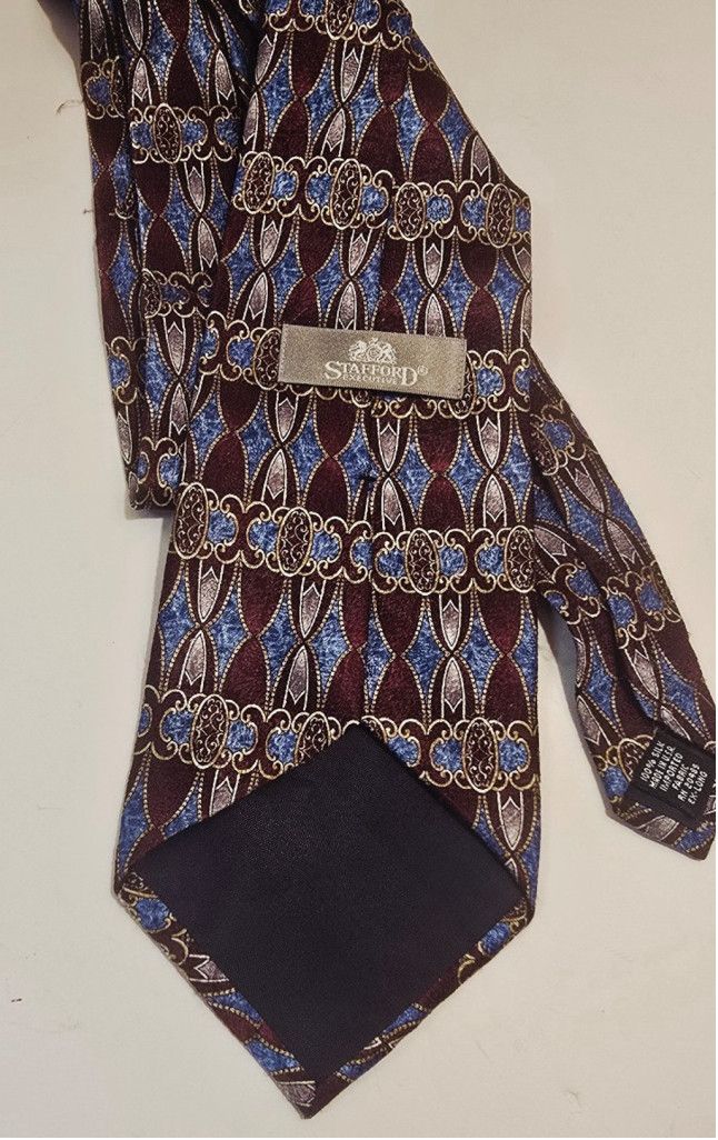 Stafford Stafford Men's tie Size ONE SIZE - 2 Thumbnail