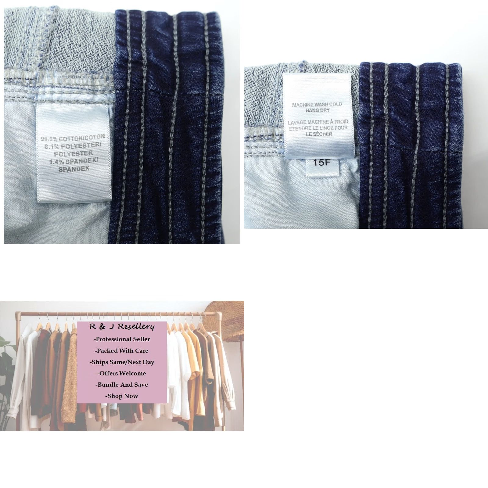 Vintage Kuhl Jeans Skinny Denim Stretch Blue Size 10 31" Inseam Regular Rise 9" 5-Pocket Logo Zipper Button Cotton Polyester Spandex Women Size 32" / US 10 / IT 46 - 8 Thumbnail
