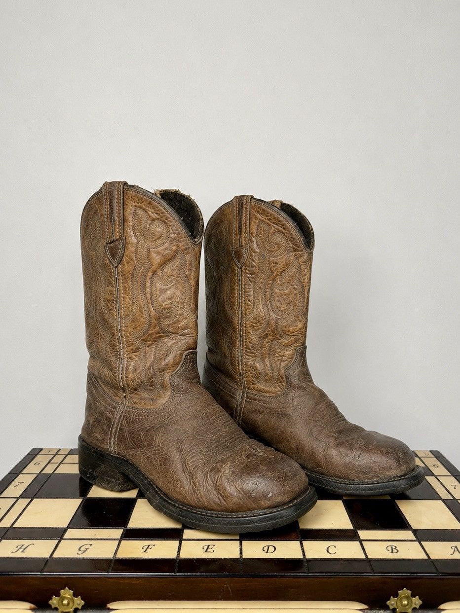Vintage Vintage cowboy boots USA Texas original retro item Size US 11 / IT 41 - 1 Thumbnail
