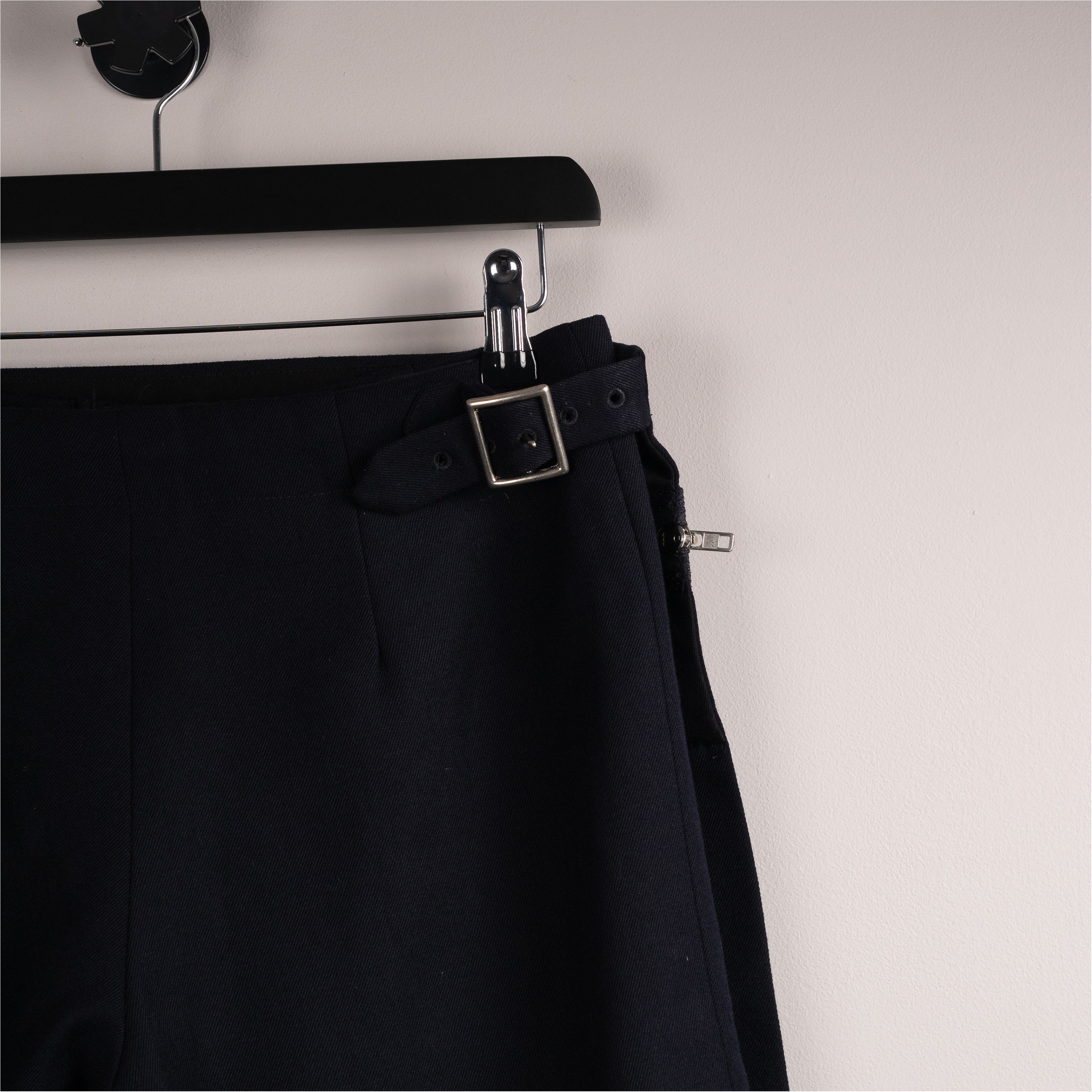 Comme des Garcons Comme Des Garçons Zip Wrap Shorts Navy Size 27" / US 4 / IT 40 - 10 Thumbnail