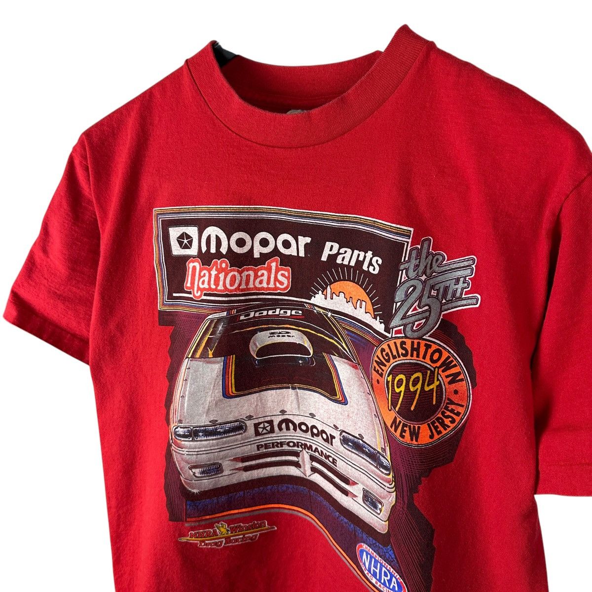Vintage Vintage 90s Mopar Nationals NHRA Race Shirt Size US L / EU 52-54 / 3 - 7 Thumbnail