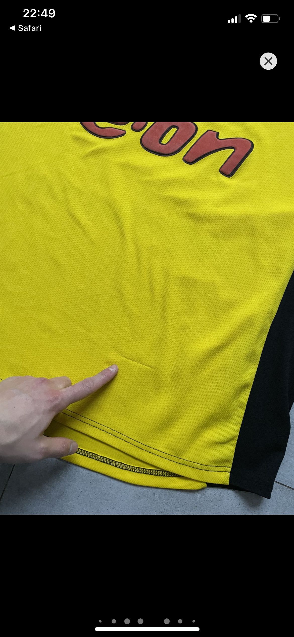 Vintage VINTAGE BORUSSIA BVB GOOOL.DE JERSEY Size US XXL / EU 58 / 5 - 7 Thumbnail
