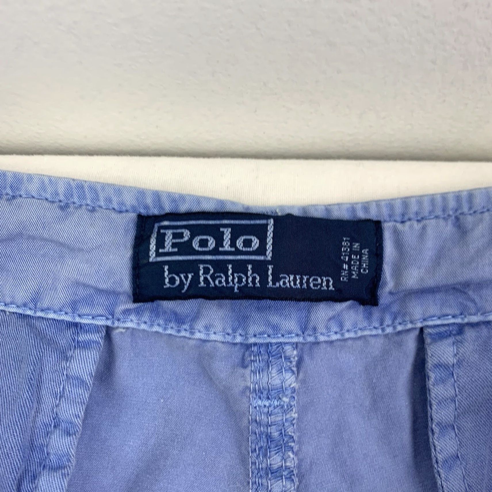 Polo Ralph Lauren Vintage Polo Ralph Lauren Cargo Pants Men 36 Blue Military Grunge 90s Y2K Size US M / EU 48-50 / 2 - 3 Thumbnail
