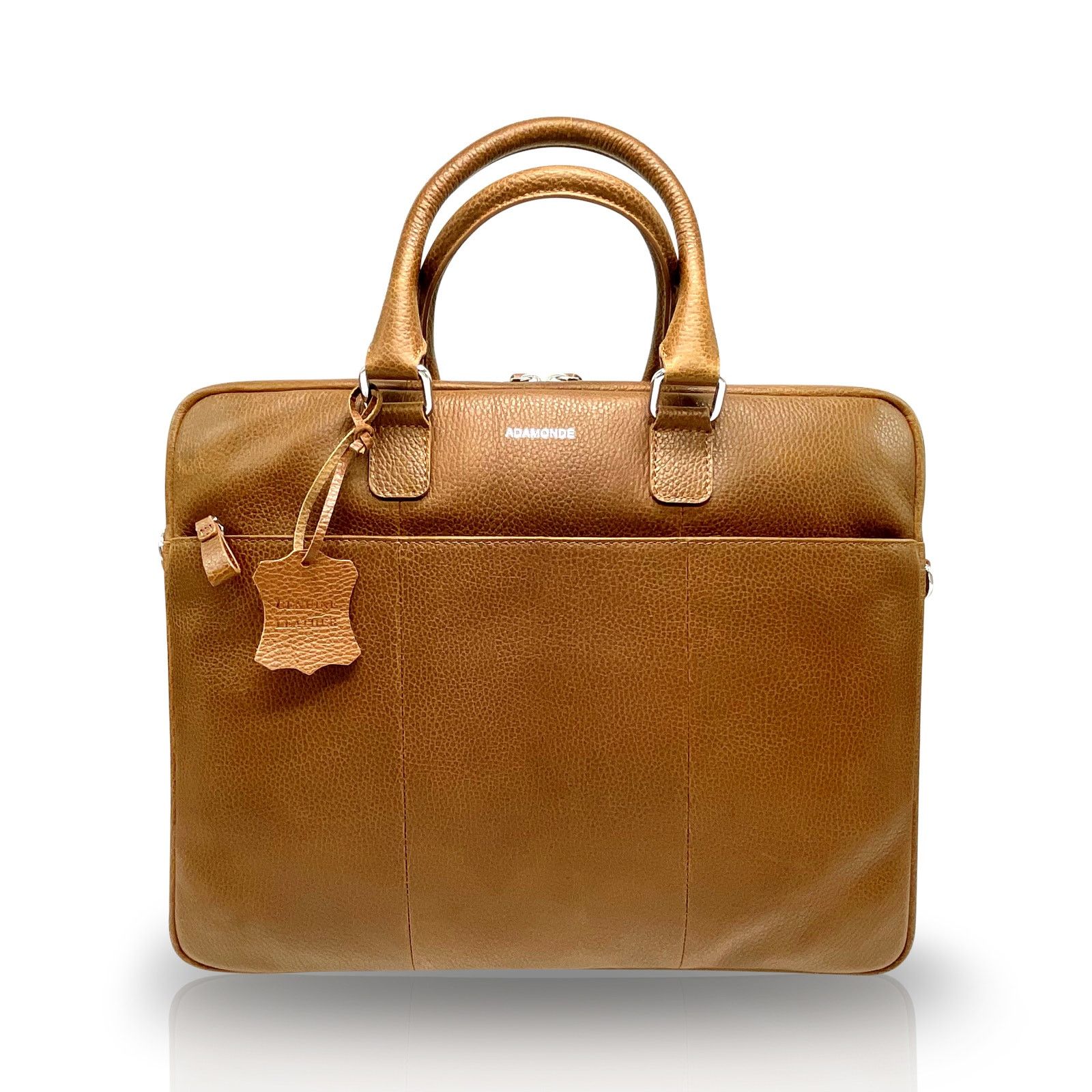 Handmade Adamonde Leather Laptop// Carry On Bag for Men and Women Size ONE SIZE - 6 Thumbnail