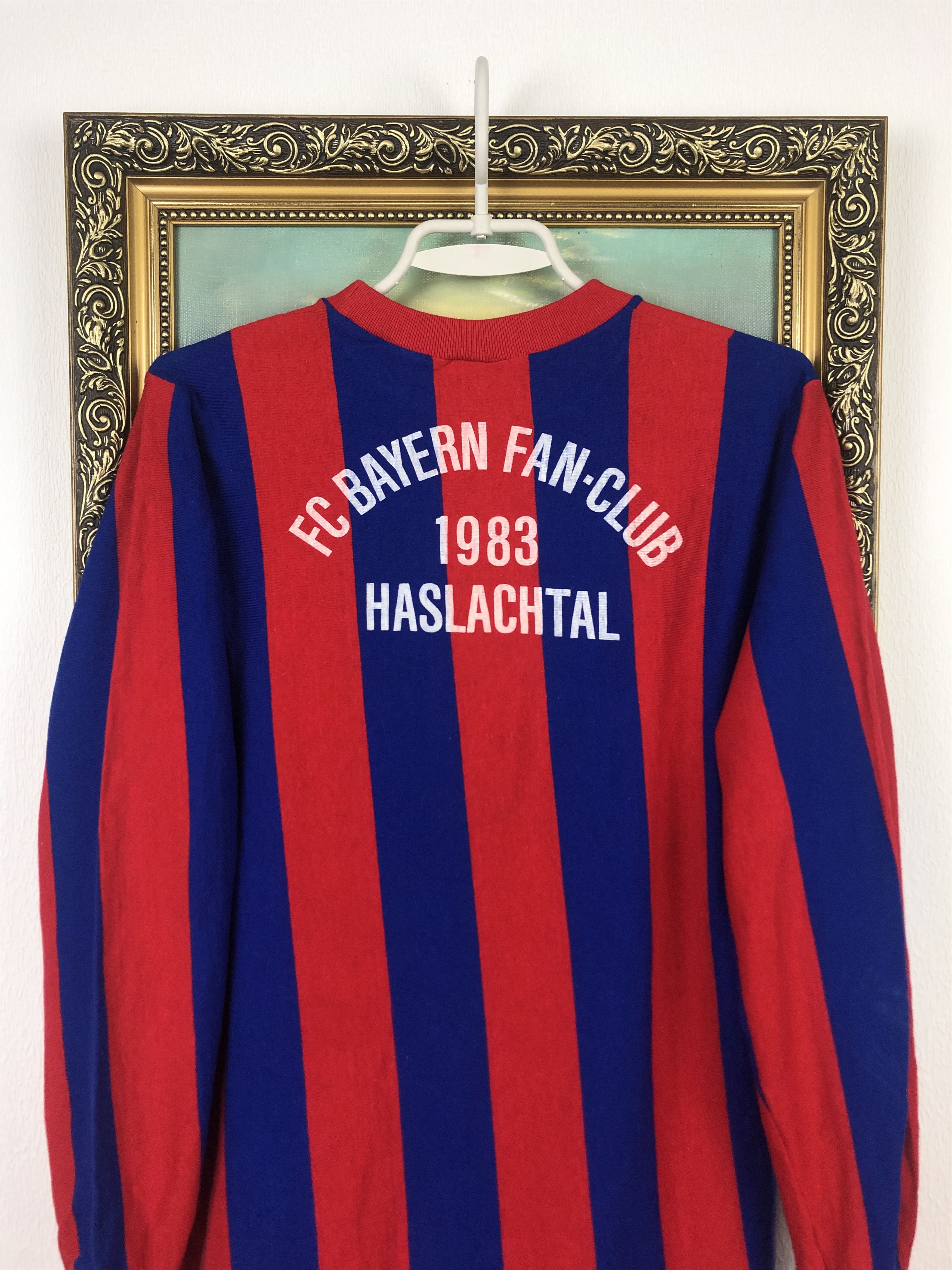 Vintage Vintage 80's Bayern Munich Football Shirt West Germany Tee Size US L / EU 52-54 / 3 - 11 Thumbnail