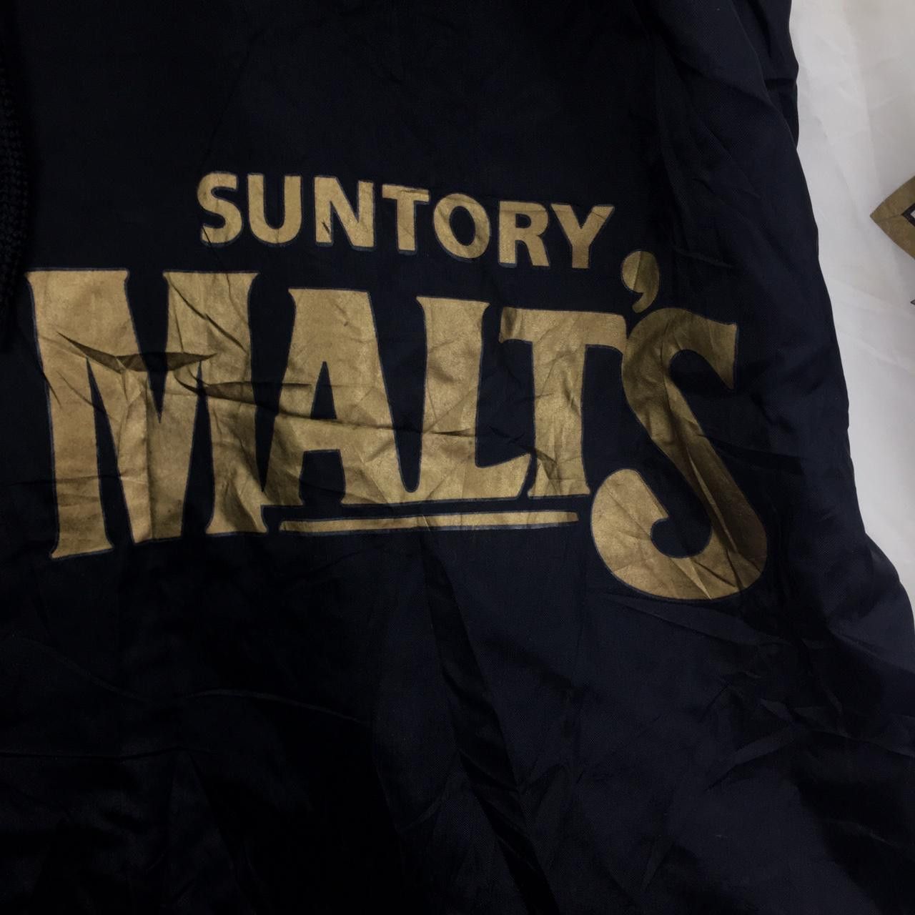 Vintage Vtg 90’ MALTS SUNTORY BEER Baseball Varsity Jacket Hoodie Size US XL / EU 56 / 4 - 3 Thumbnail
