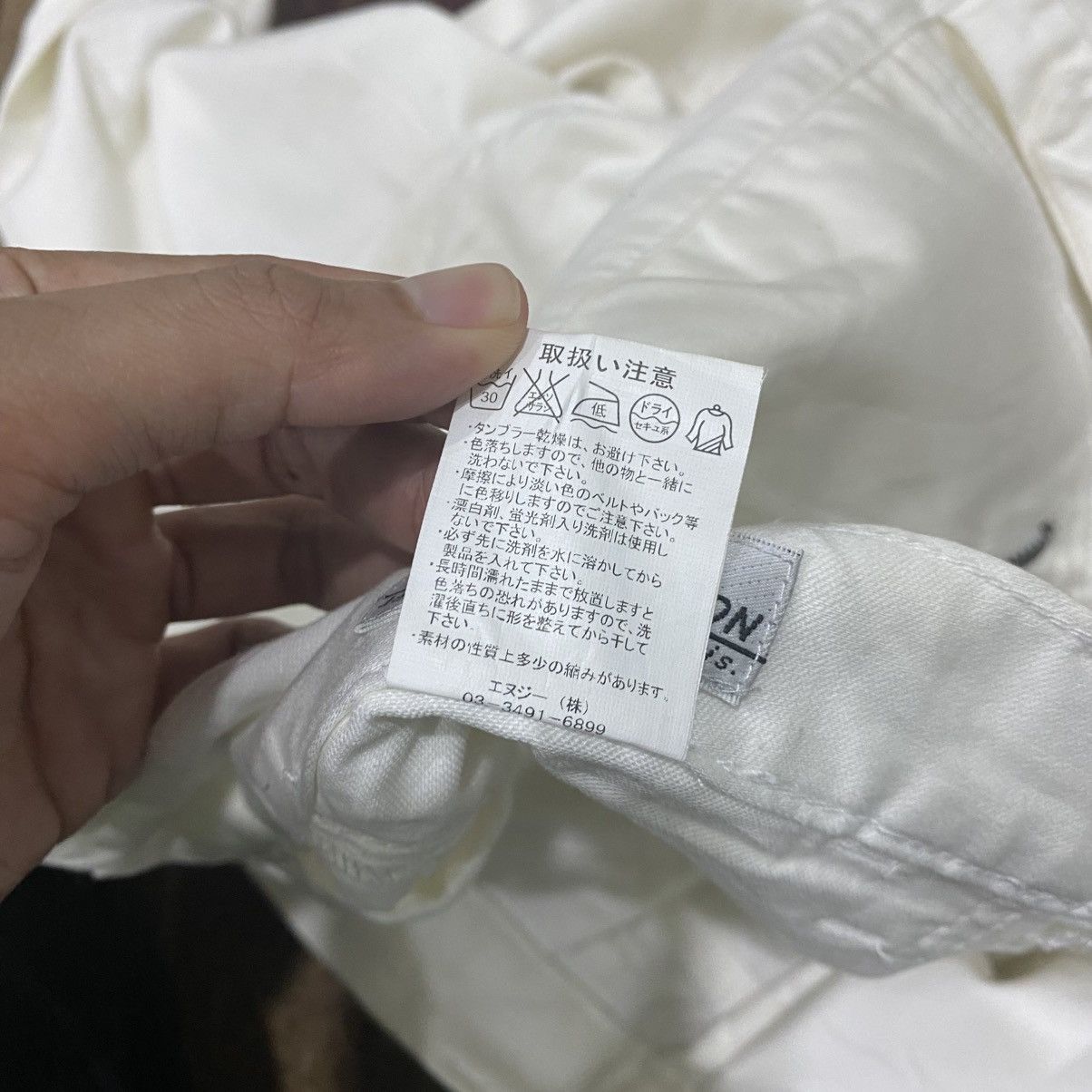 If Six Was Nine Archive White Multi-Zipper Bondage Cargo Pants Y2K Cyber Size US 30 / EU 46 - 15 Thumbnail