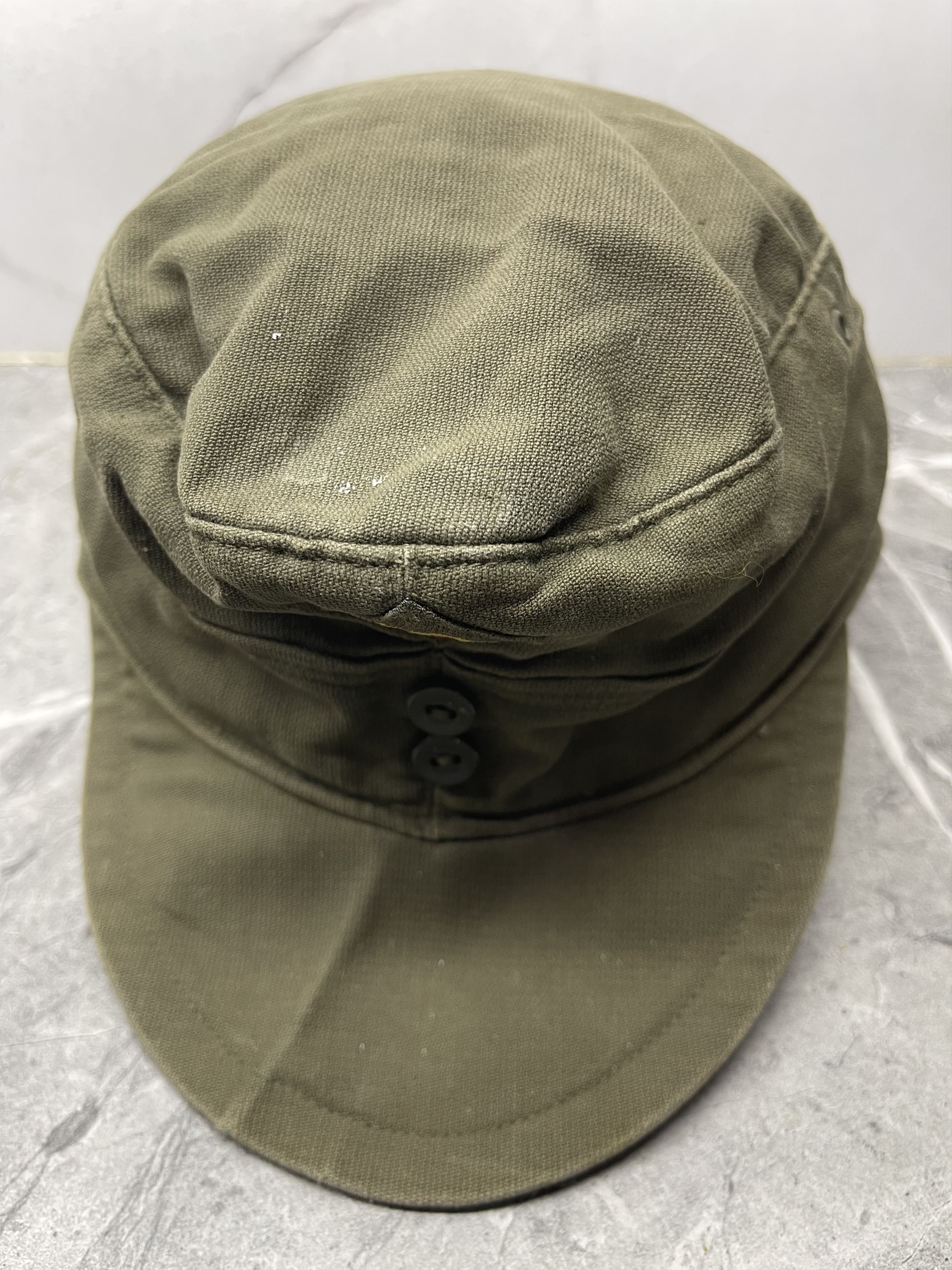 Vintage Vintage Military 80s 90s Distressed Style Cap Hat Size ONE SIZE - 7 Thumbnail