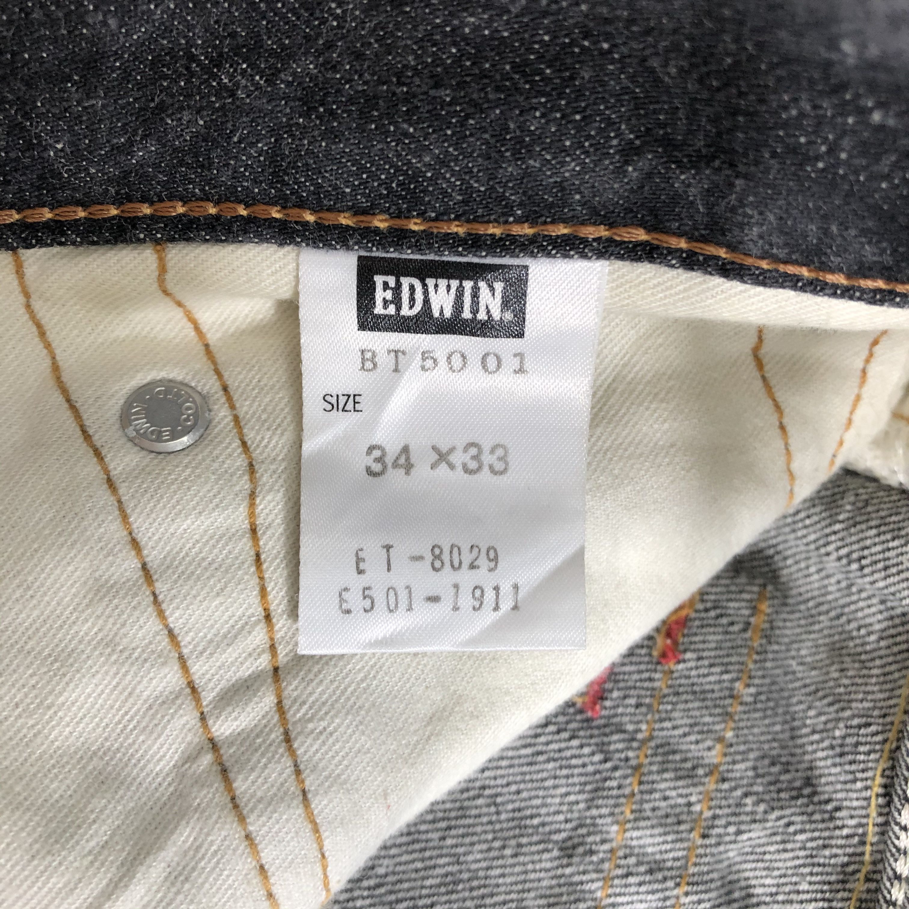 Edwin Vintage Blue Trip Edwin 503 Jeans-J4546 Size US 36 / EU 52 - 10 Thumbnail
