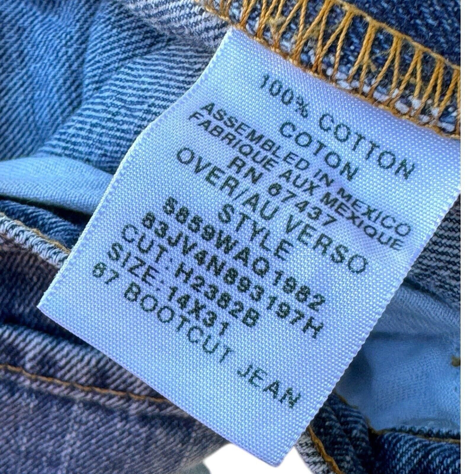 Lauren Ralph Lauren Vtg Ralph Lauren Star Studded Cut Off Jean Shorts 14 W-33” Size 36" / US 14 / IT 50 - 8 Thumbnail