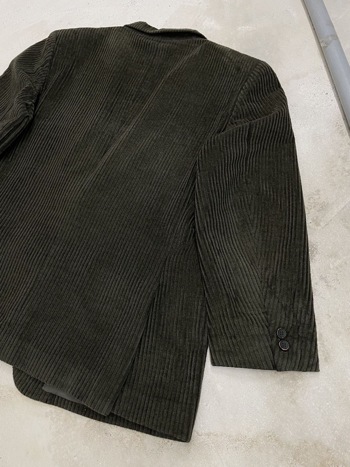 Designer Due Nuovo Antonio Italian Designer Curduroy Blazer Size 34S - 10 Thumbnail