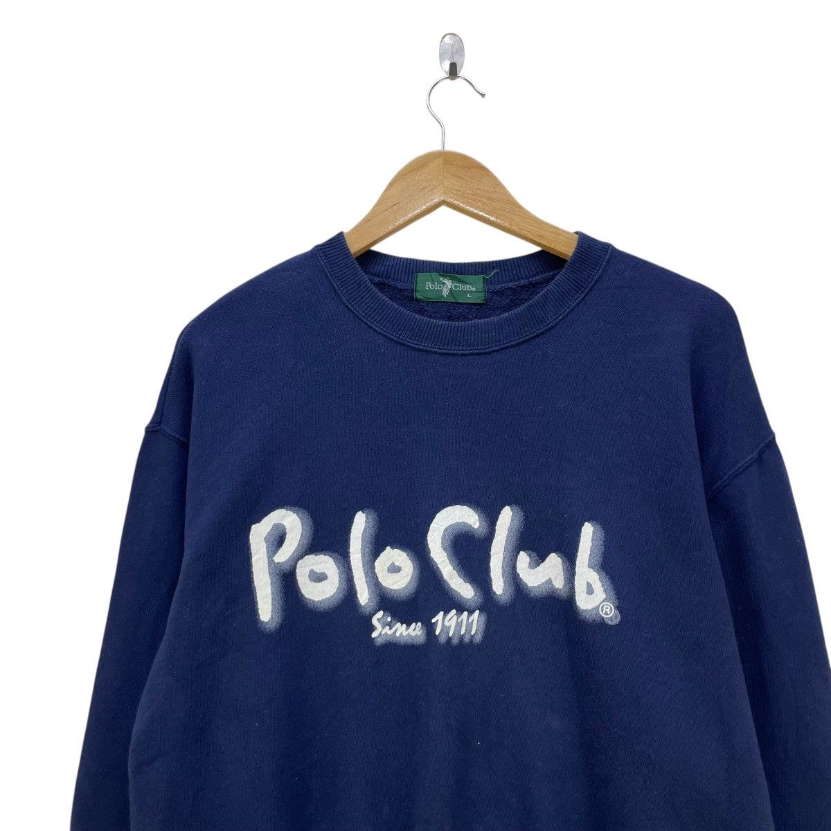 Beverly Hills Polo Club 💥Vintage Polo Club Big Logo Sweatshirt Size US M / EU 48-50 / 2 - 3 Thumbnail