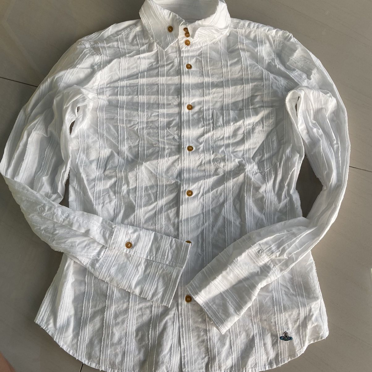 Vivienne Westwood 🔥 Rare 🔥 Vivienne Westwood White Shirt Size US M / EU 48-50 / 2 - 3 Thumbnail