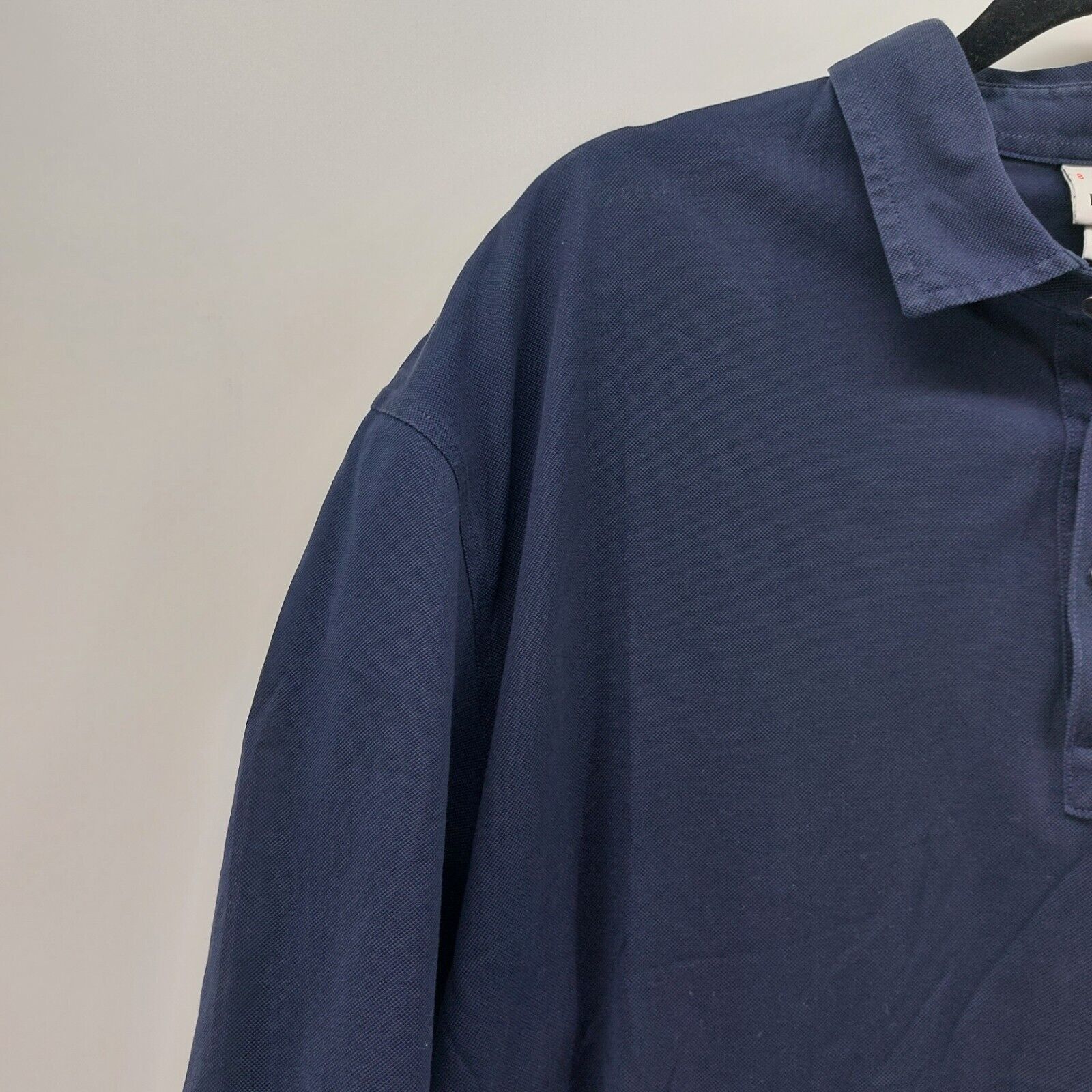Lacoste Lacoste Navy Blue Polo Shirt Slim Size 8 Cotton Short 3XL Size US XXL / EU 58 / 5 - 2 Thumbnail