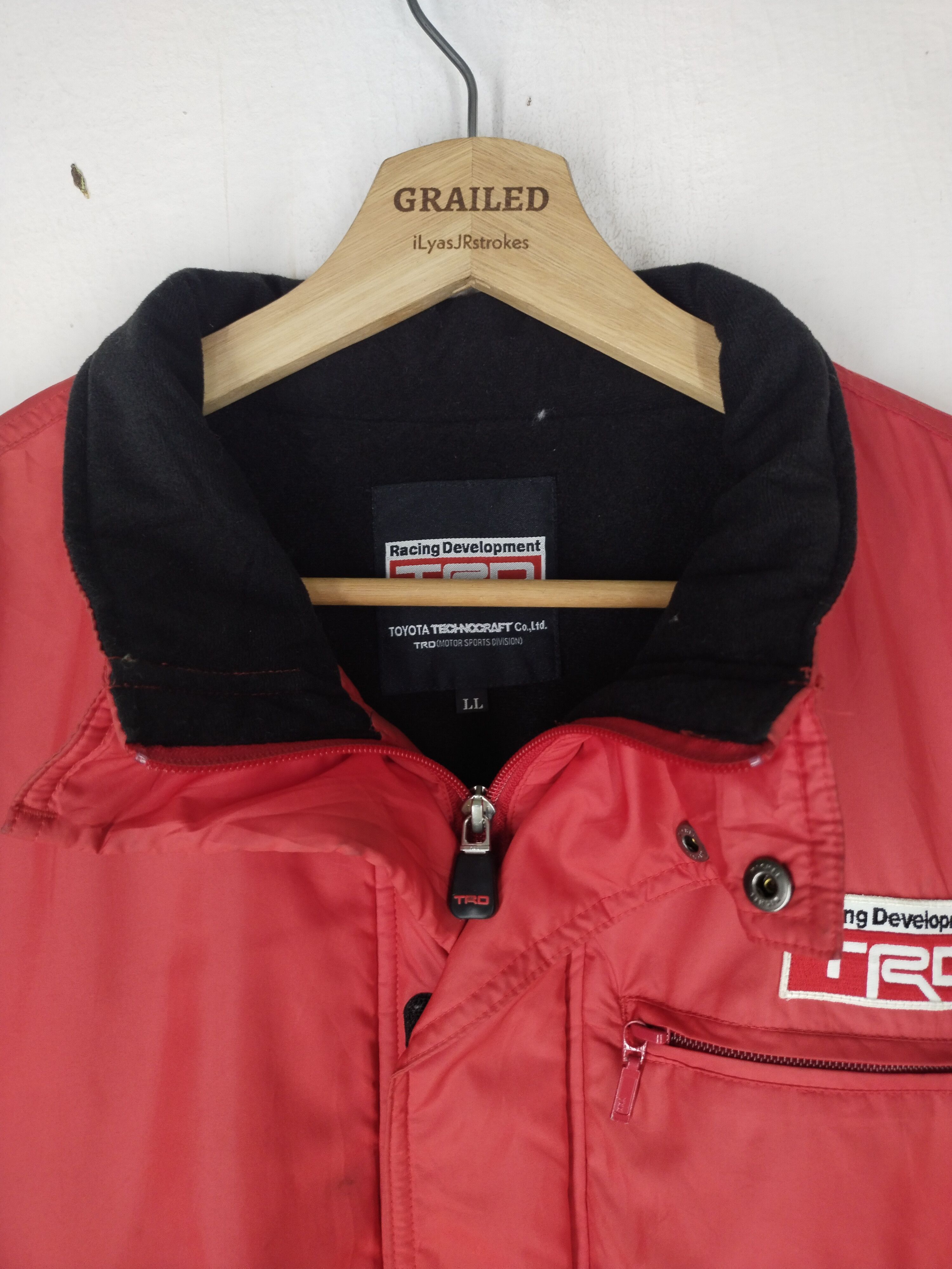 Vintage Toyota TRD Racing Bomber Jacket Vintage Size US L / EU 52-54 / 3 - 4 Thumbnail